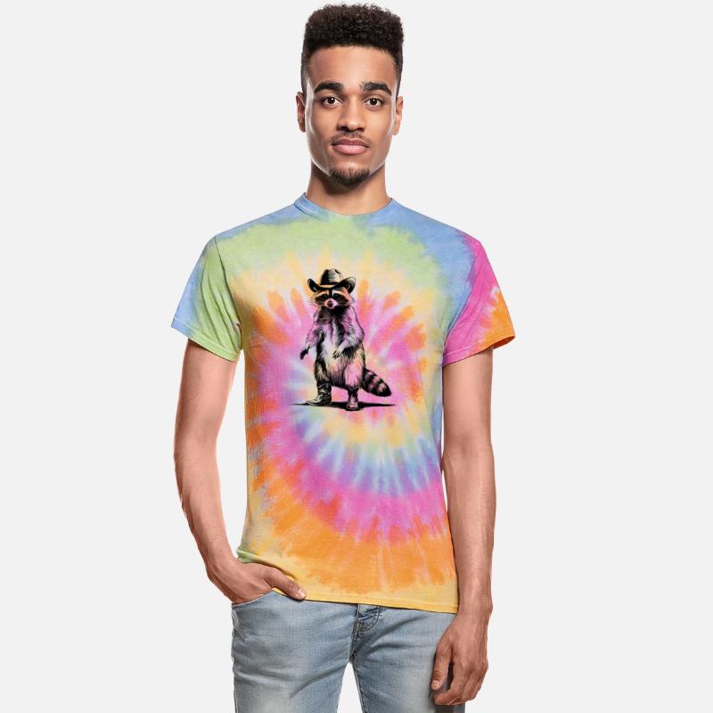 Vintage Raccoon Cowboy Cowgirl Trash Panda Gift Me