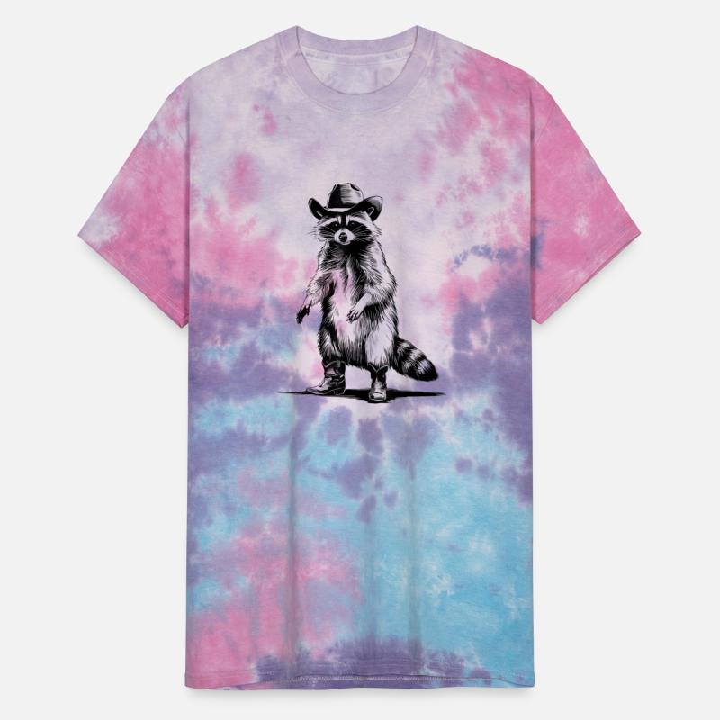 Vintage Raccoon Cowboy Cowgirl Trash Panda Gift Me