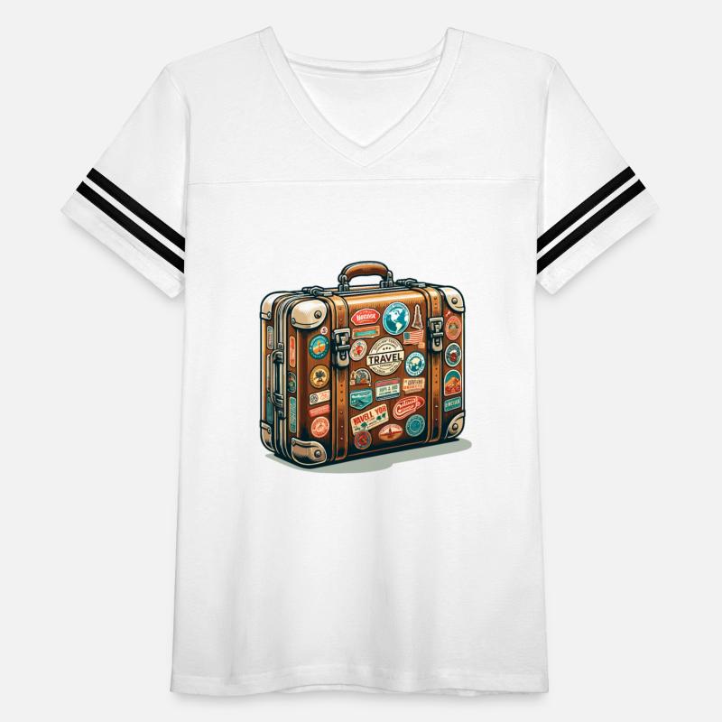 Vintage travel suitcase