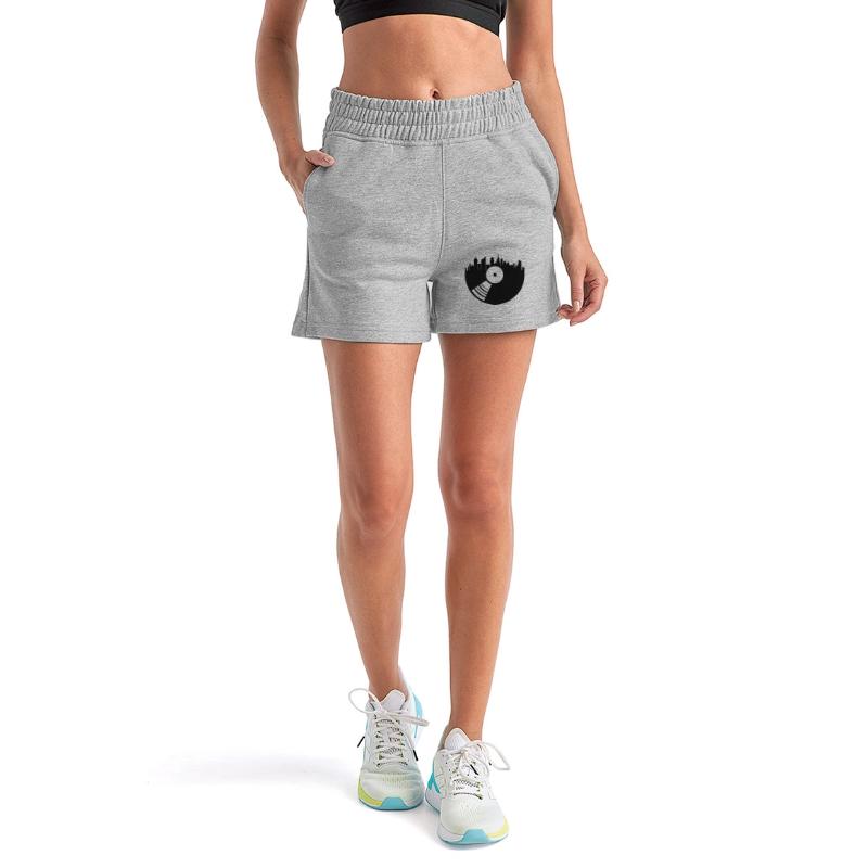 vinyl city city silhouette skyscrapers skyscrapers