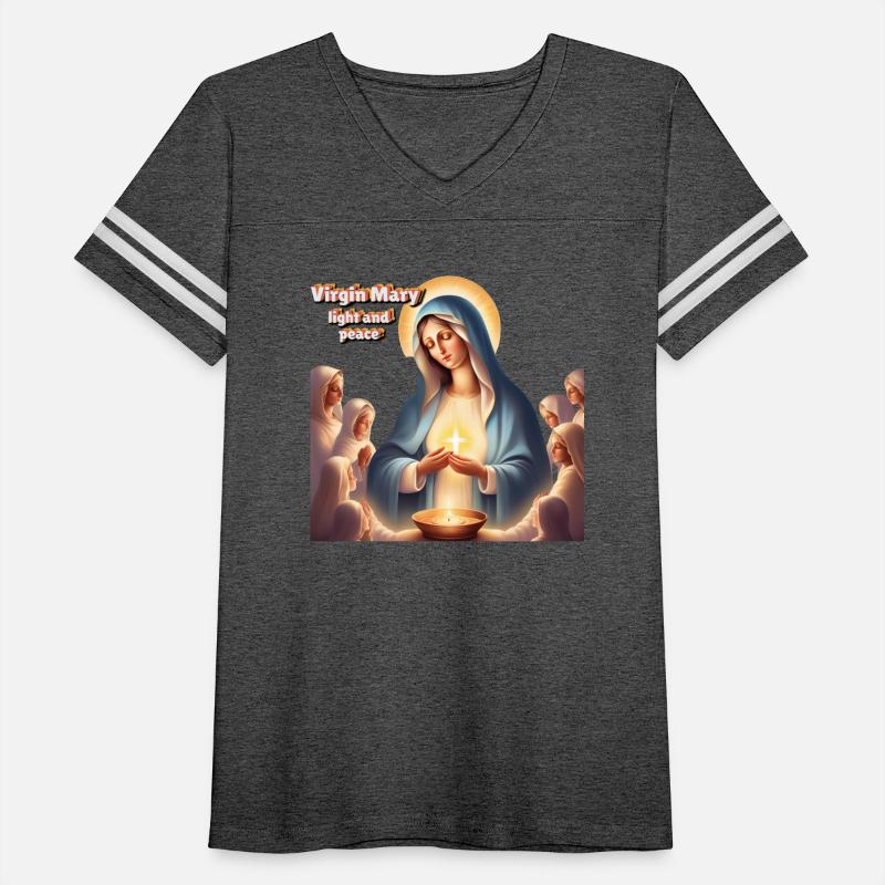 Virgin Mary, light and peace