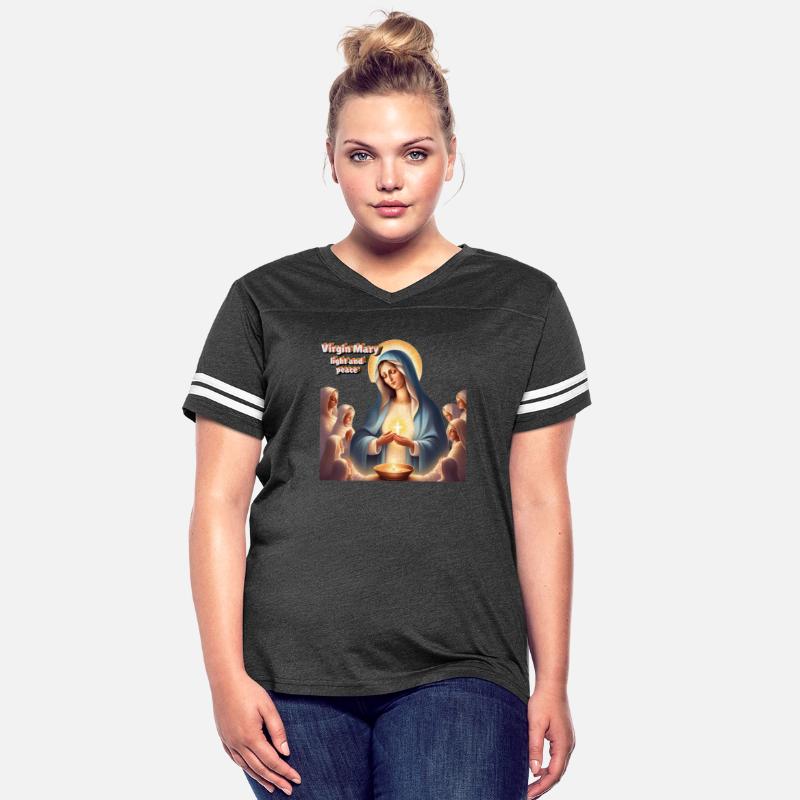 Virgin Mary, light and peace