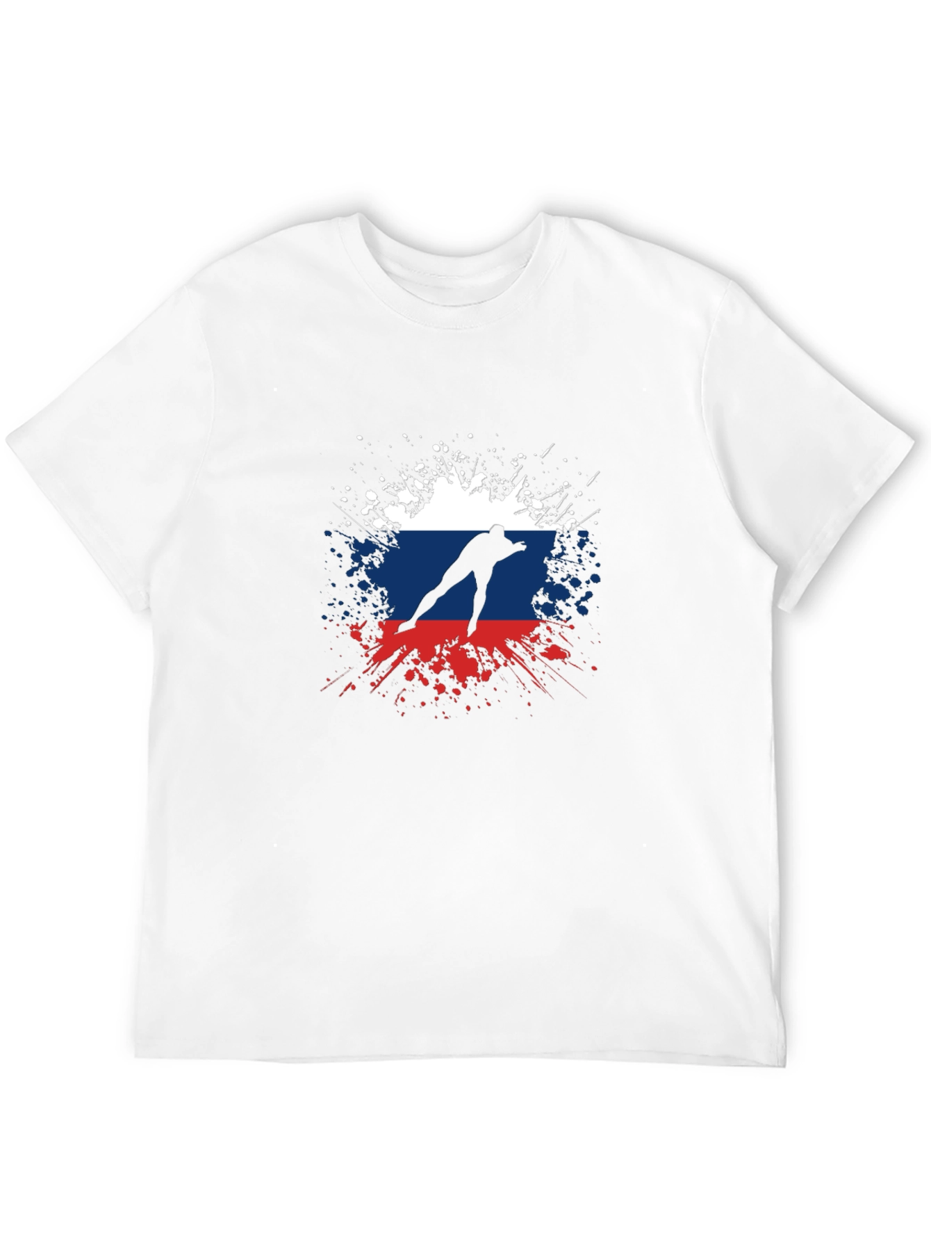 Russia Speed Skating T-Shirt