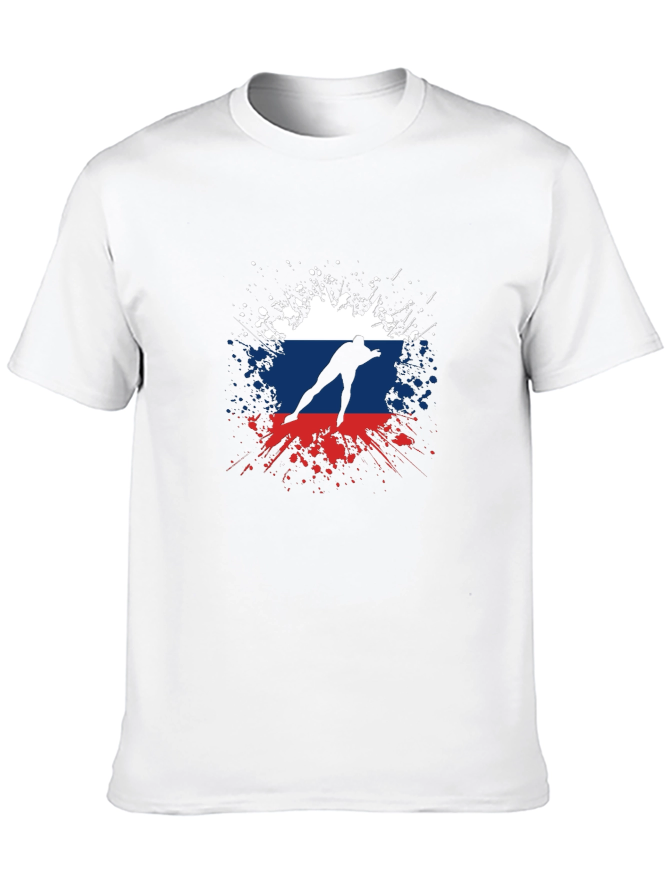 Russia Speed Skating T-Shirt