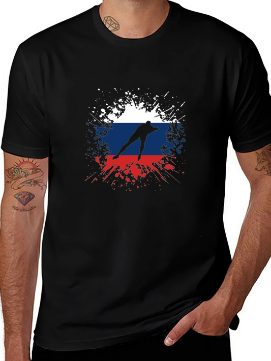 Russia Speed Skating T-Shirt