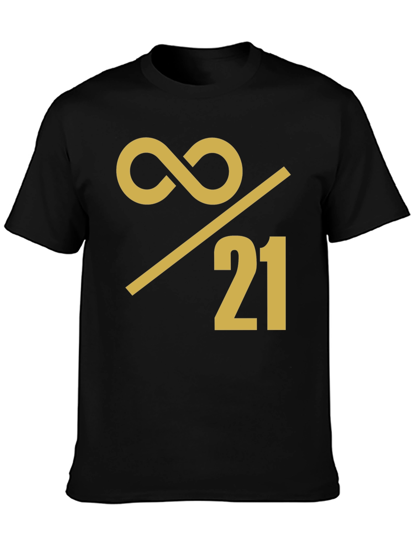 Infinity Over 21 Graphic Tee - Bold Statement Shirt