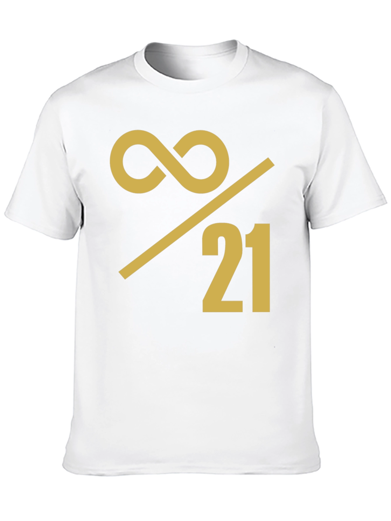 Infinity Over 21 Graphic Tee - Bold Statement Shirt