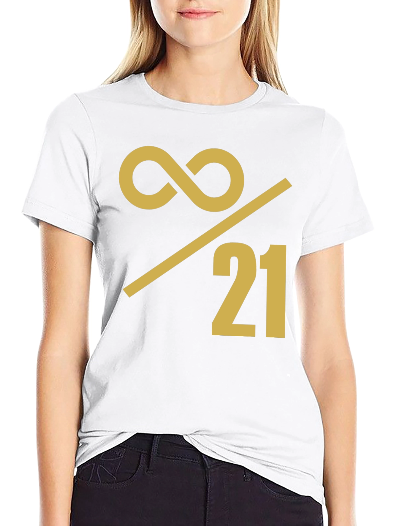 Infinity Over 21 Graphic Tee - Bold Statement Shirt