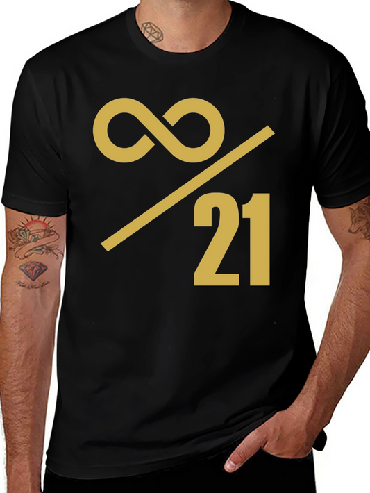 Infinity Over 21 Graphic Tee - Bold Statement Shirt