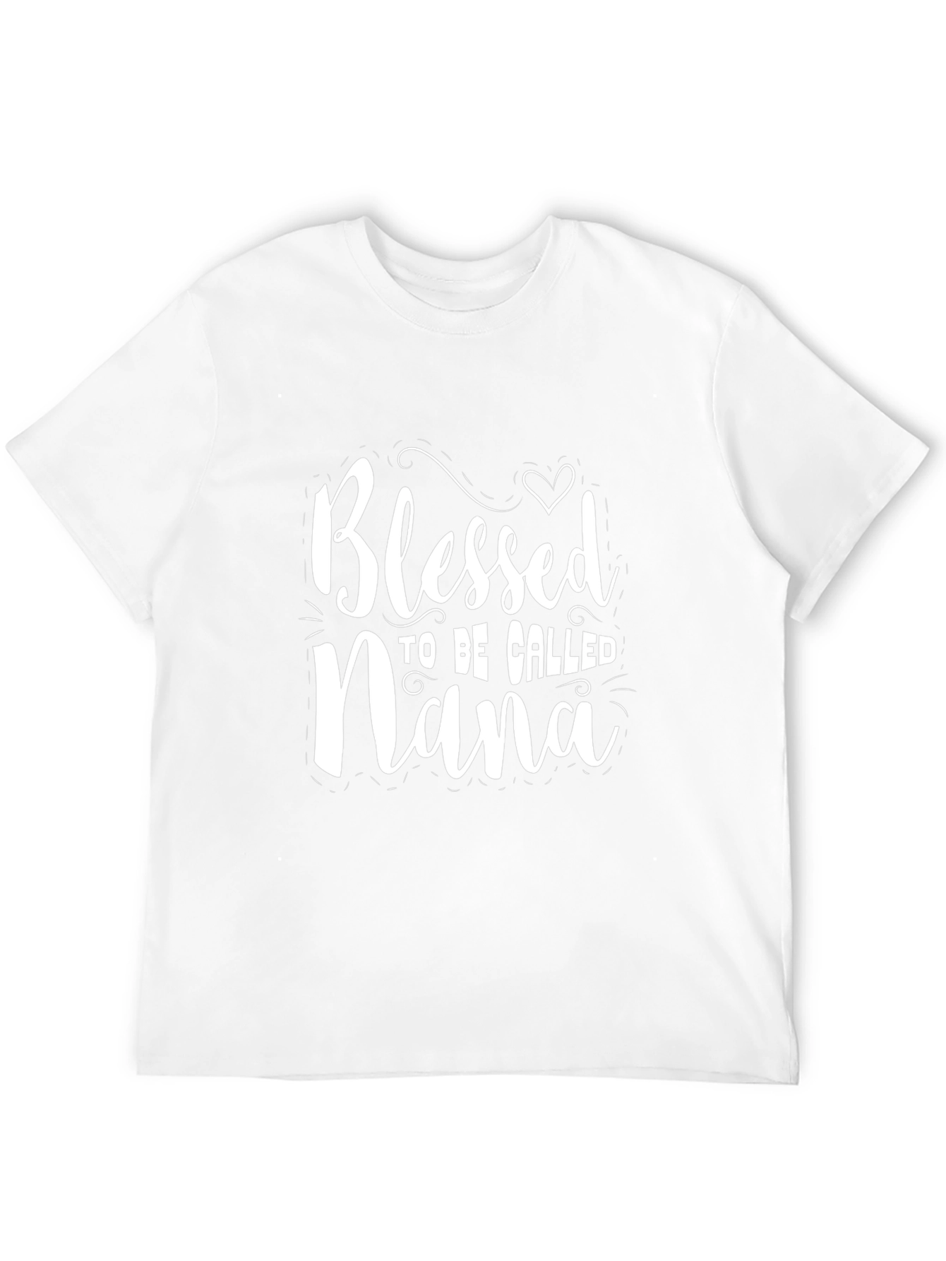 Blessed To Be Called Nana Black T-Shirt