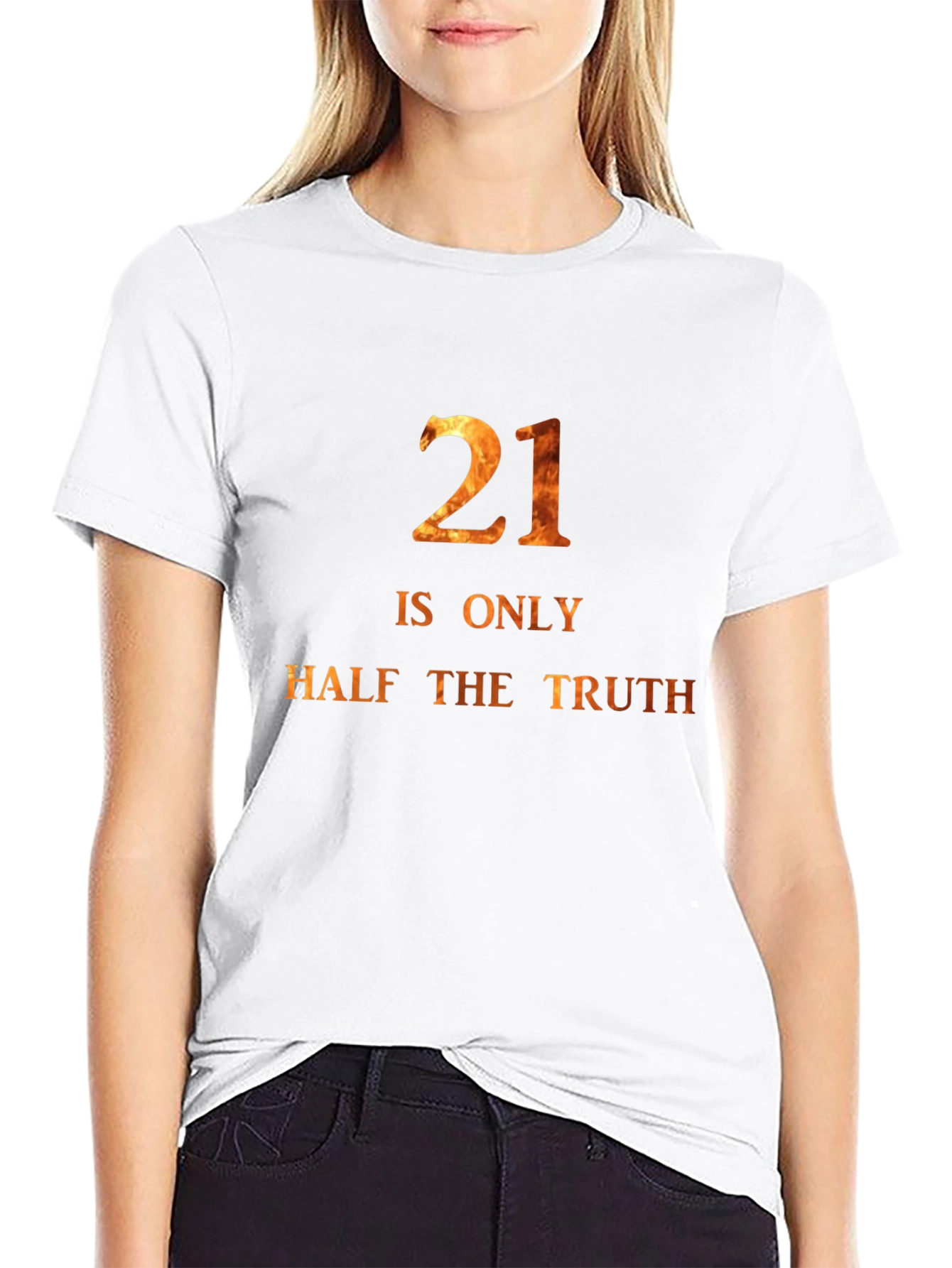Fiery 21 Half The Truth Graphic Tee