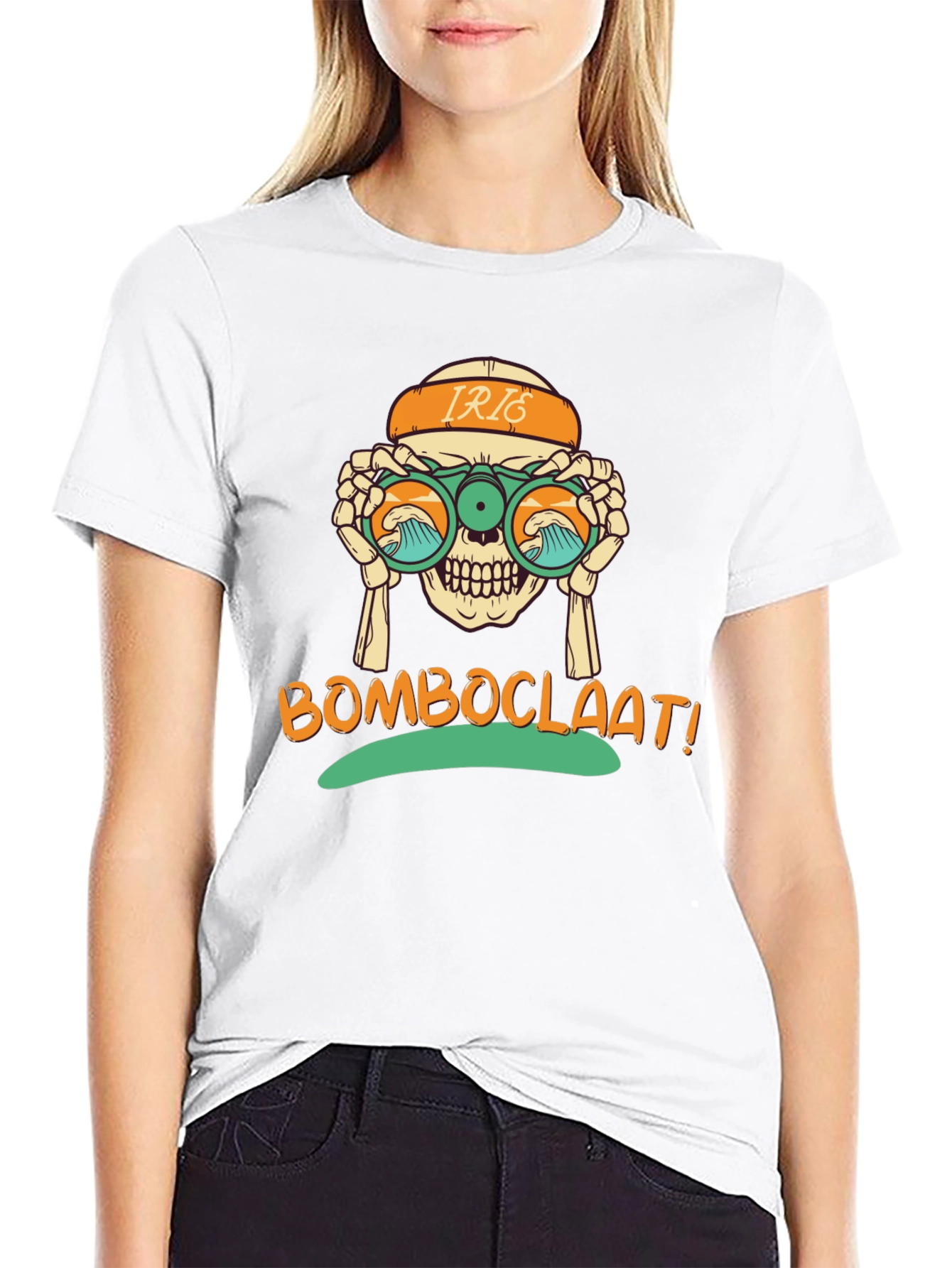 Bombo Claat T-Shirt - Skeleton Surfer