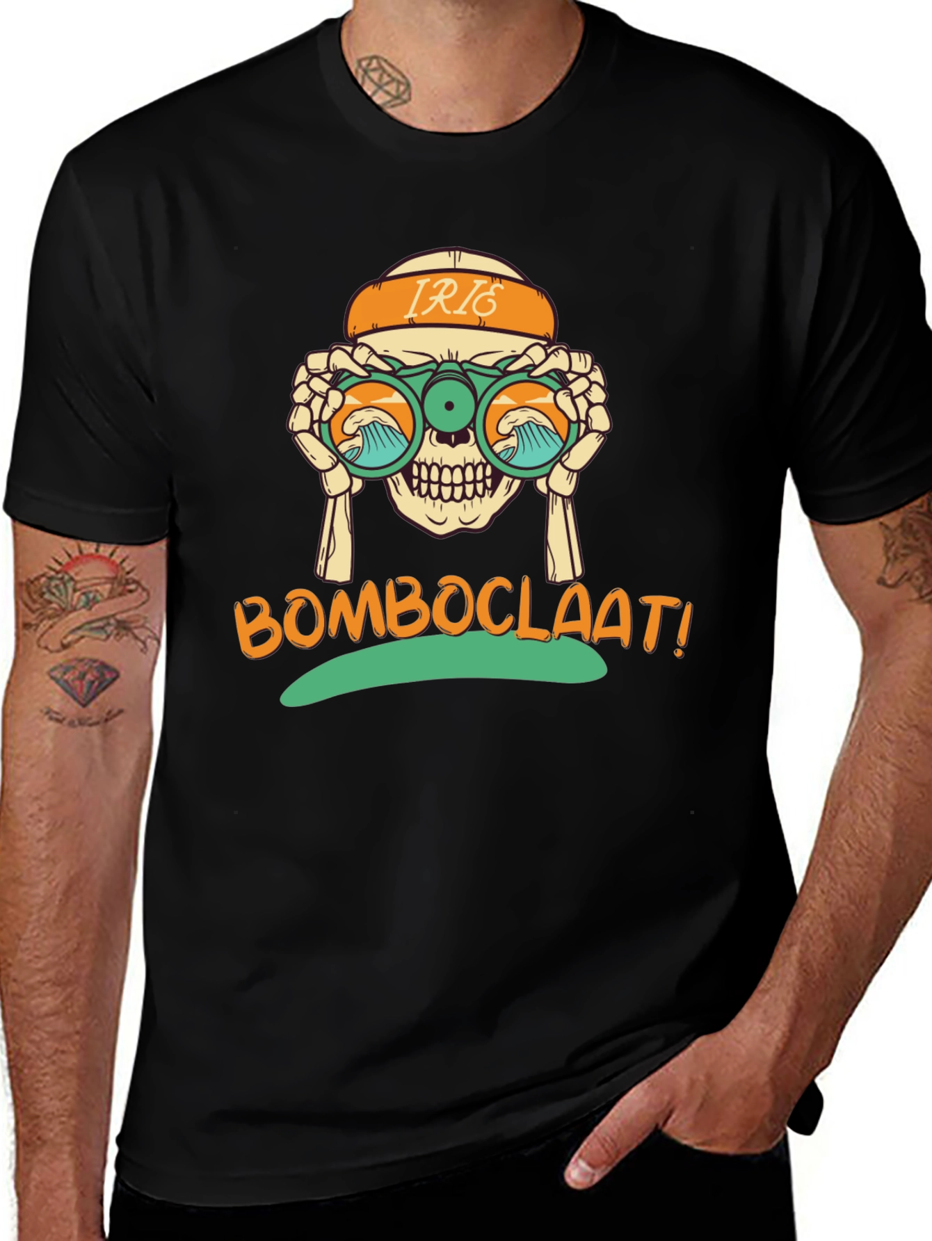 Bombo Claat T-Shirt - Skeleton Surfer