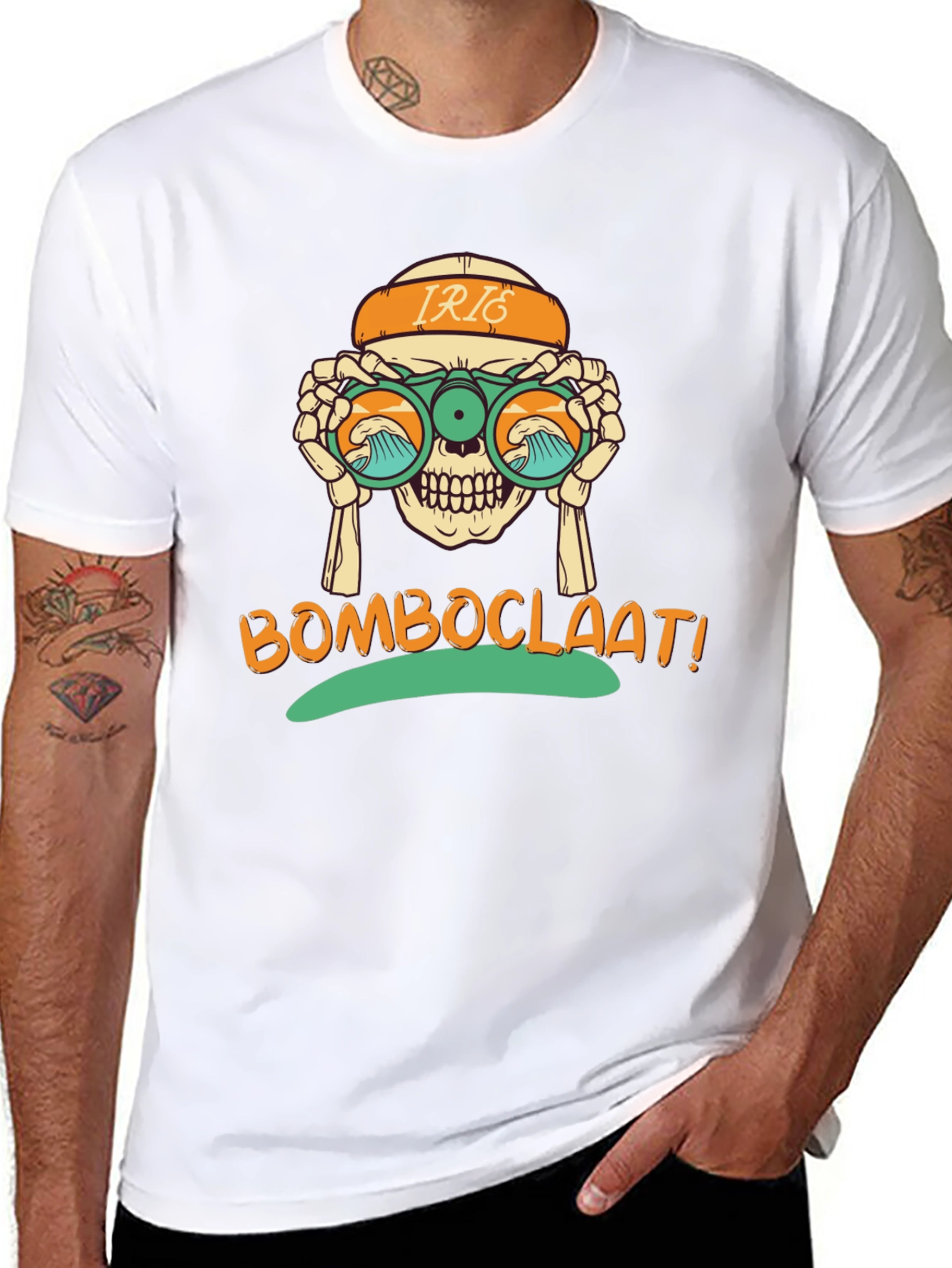 Bombo Claat T-Shirt - Skeleton Surfer
