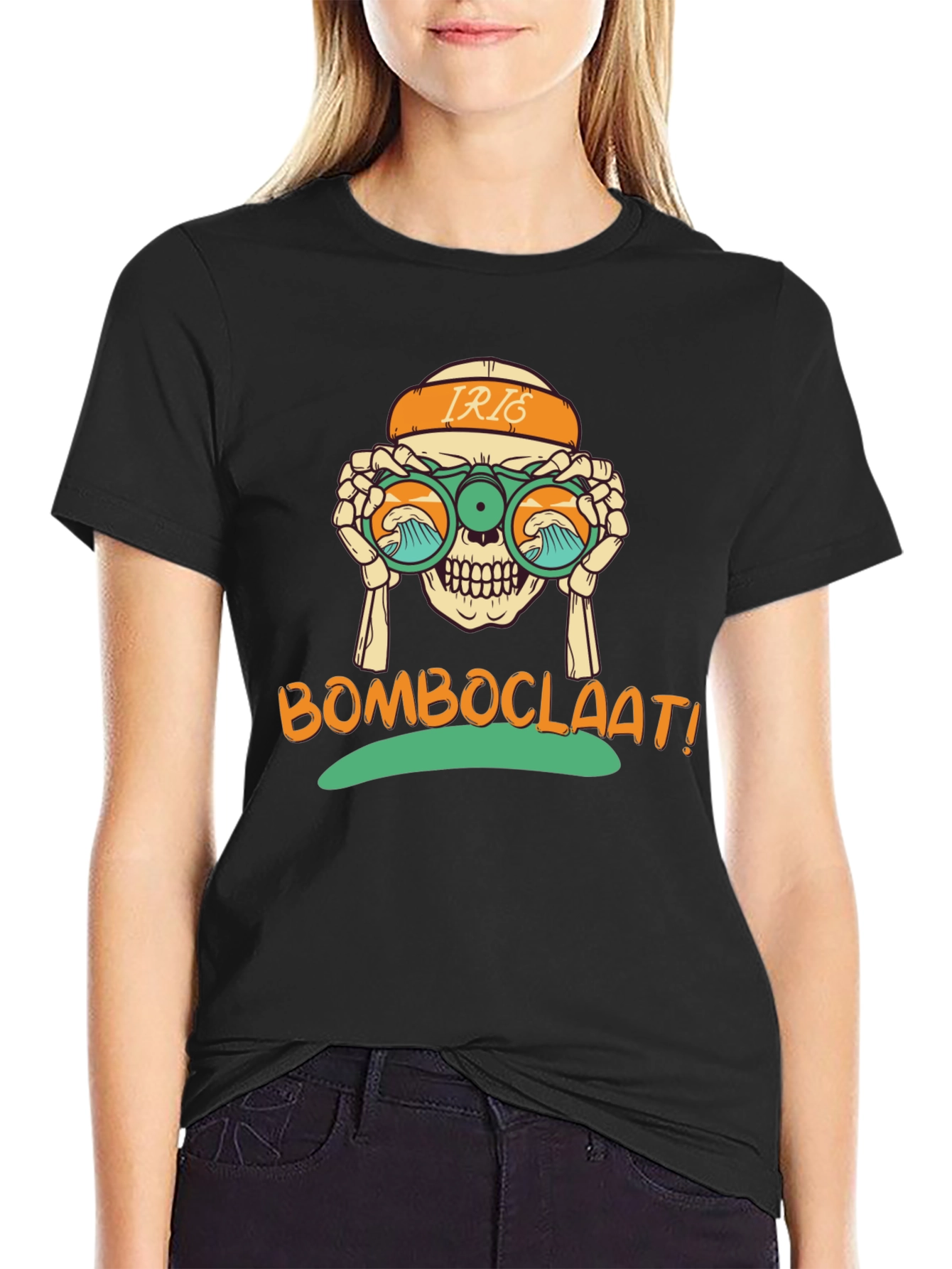 Bombo Claat T-Shirt - Skeleton Surfer