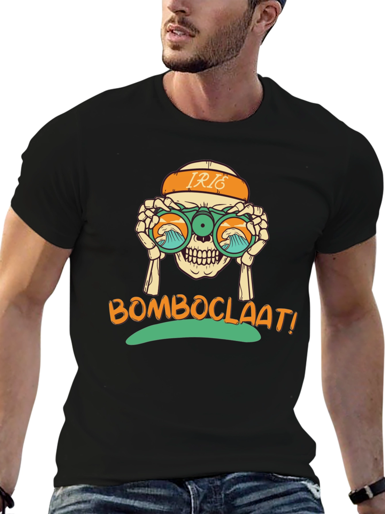 Bombo Claat T-Shirt - Skeleton Surfer
