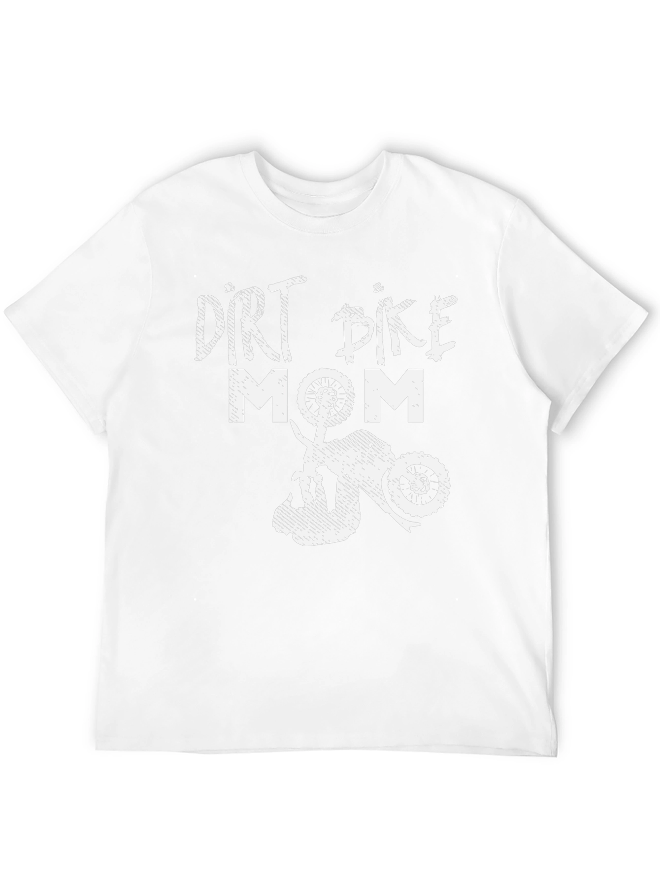 Dirt Bike Mom T-Shirt - Black Graphic Tee