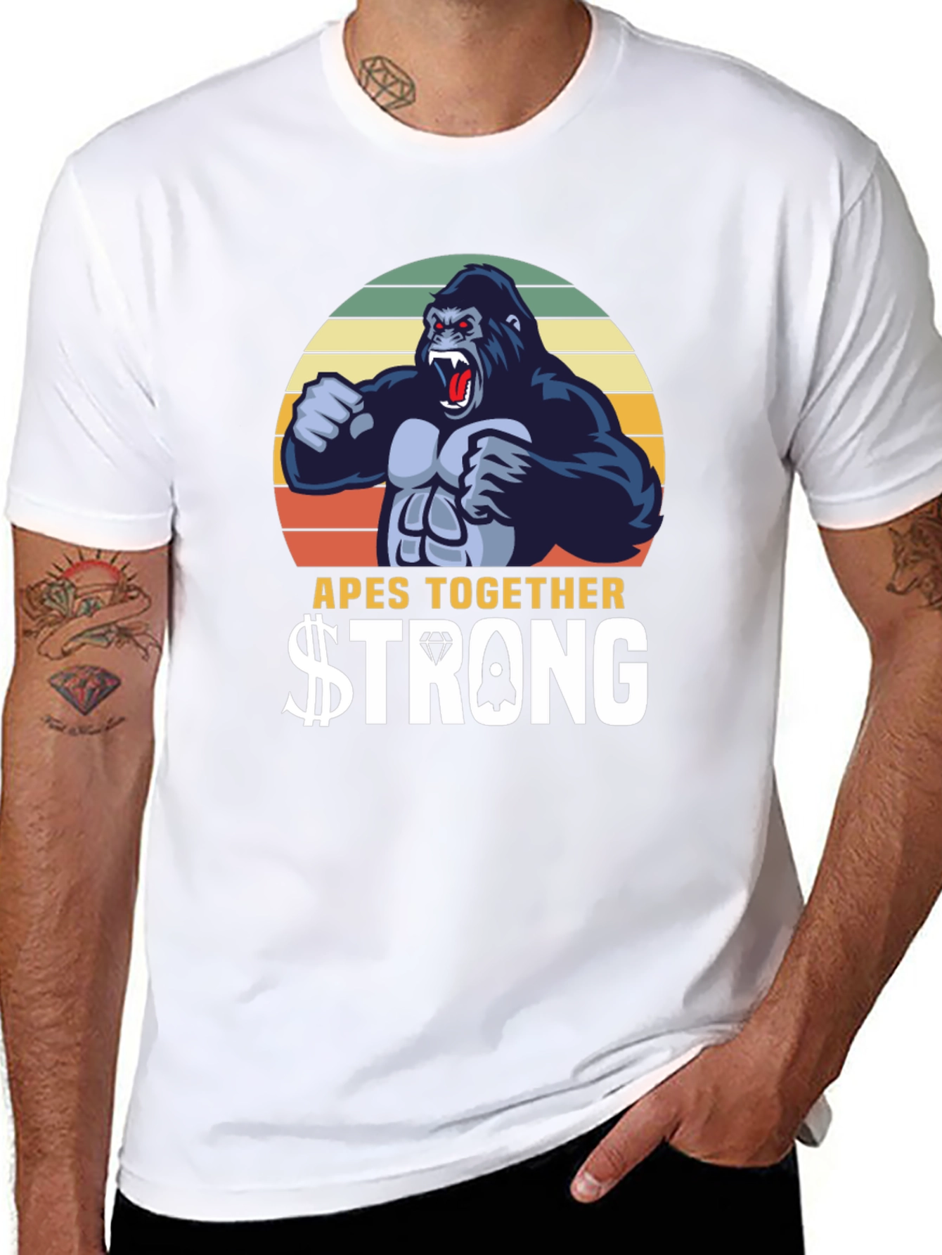 Apes Together Strong Graphic Tee