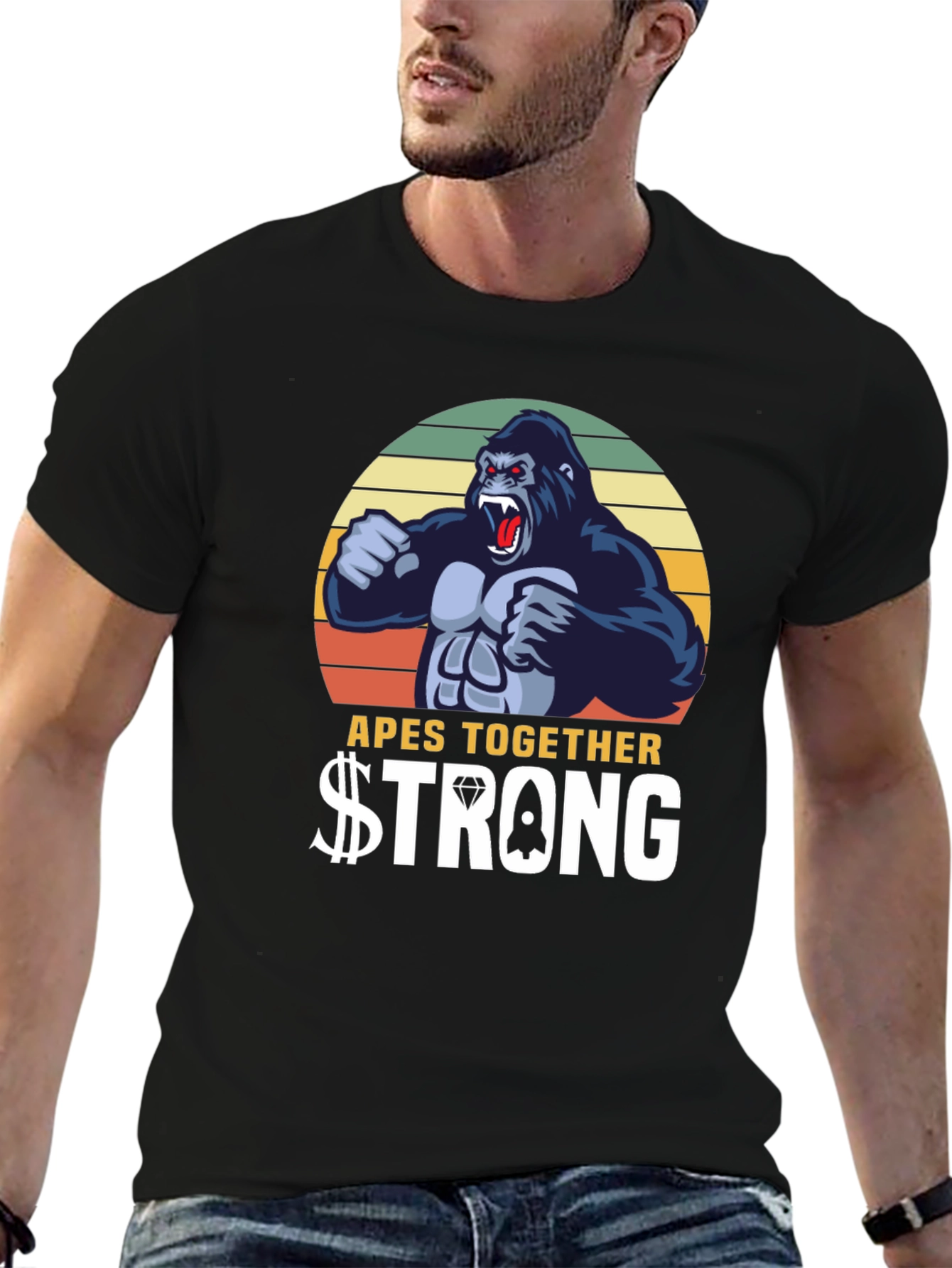 Apes Together Strong Graphic Tee