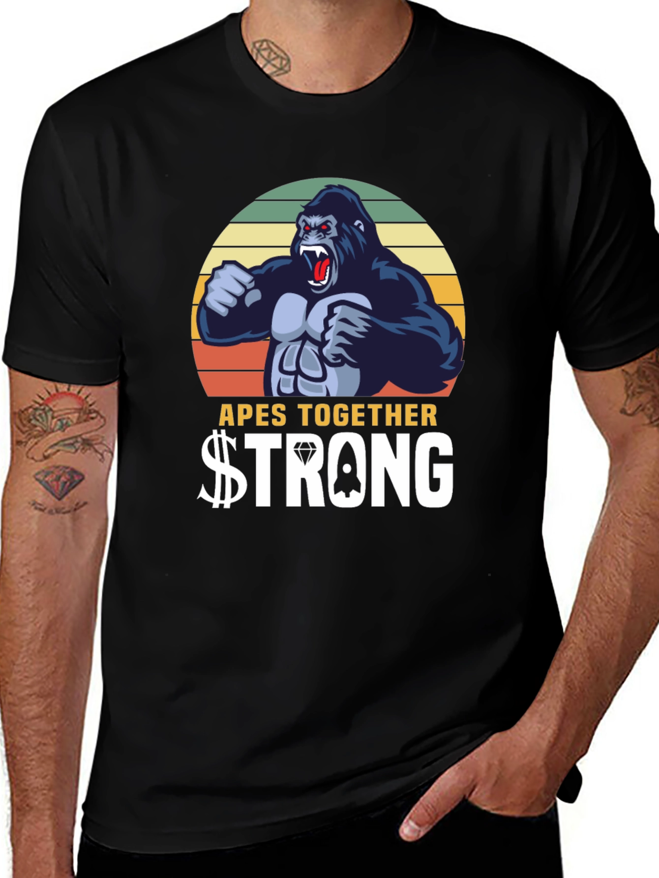 Apes Together Strong Graphic Tee