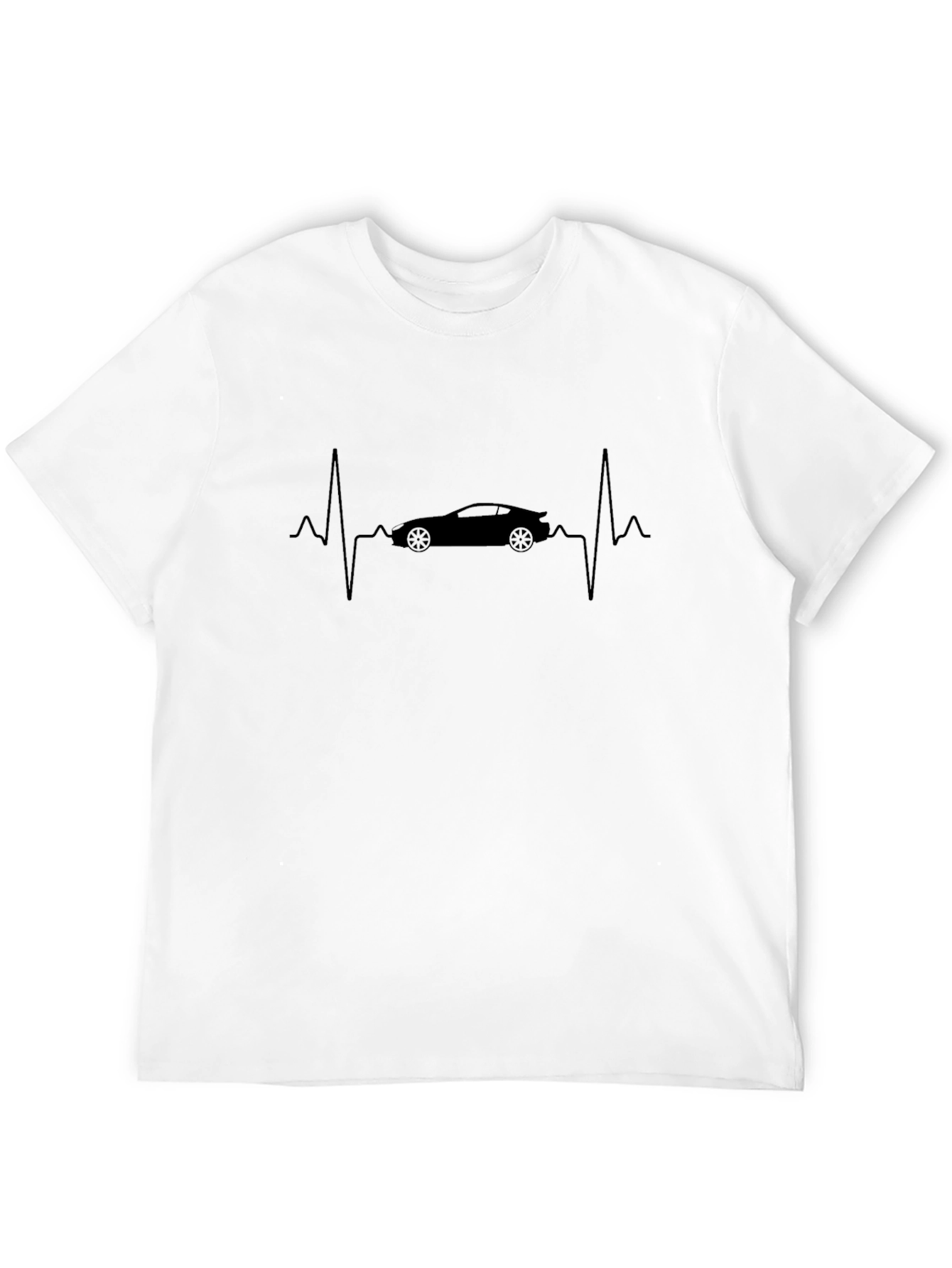 Car Heartbeat T-Shirt - Automotive Enthusiast Tee