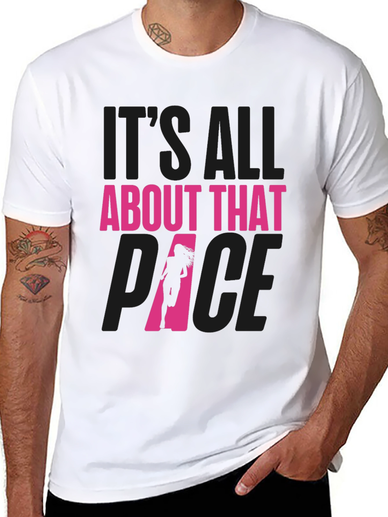 Its All About That Pace Running T-Shirt