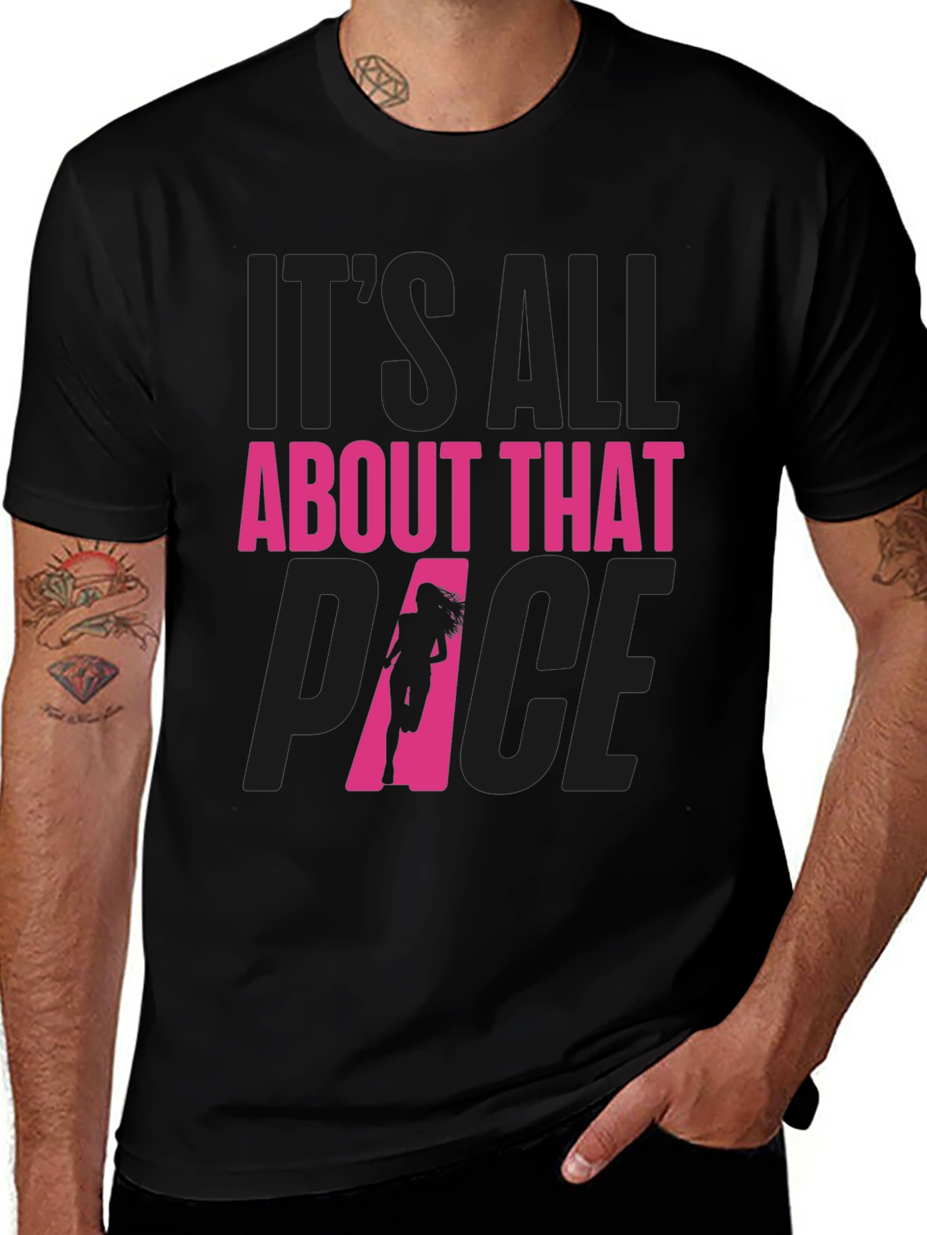 Its All About That Pace Running T-Shirt
