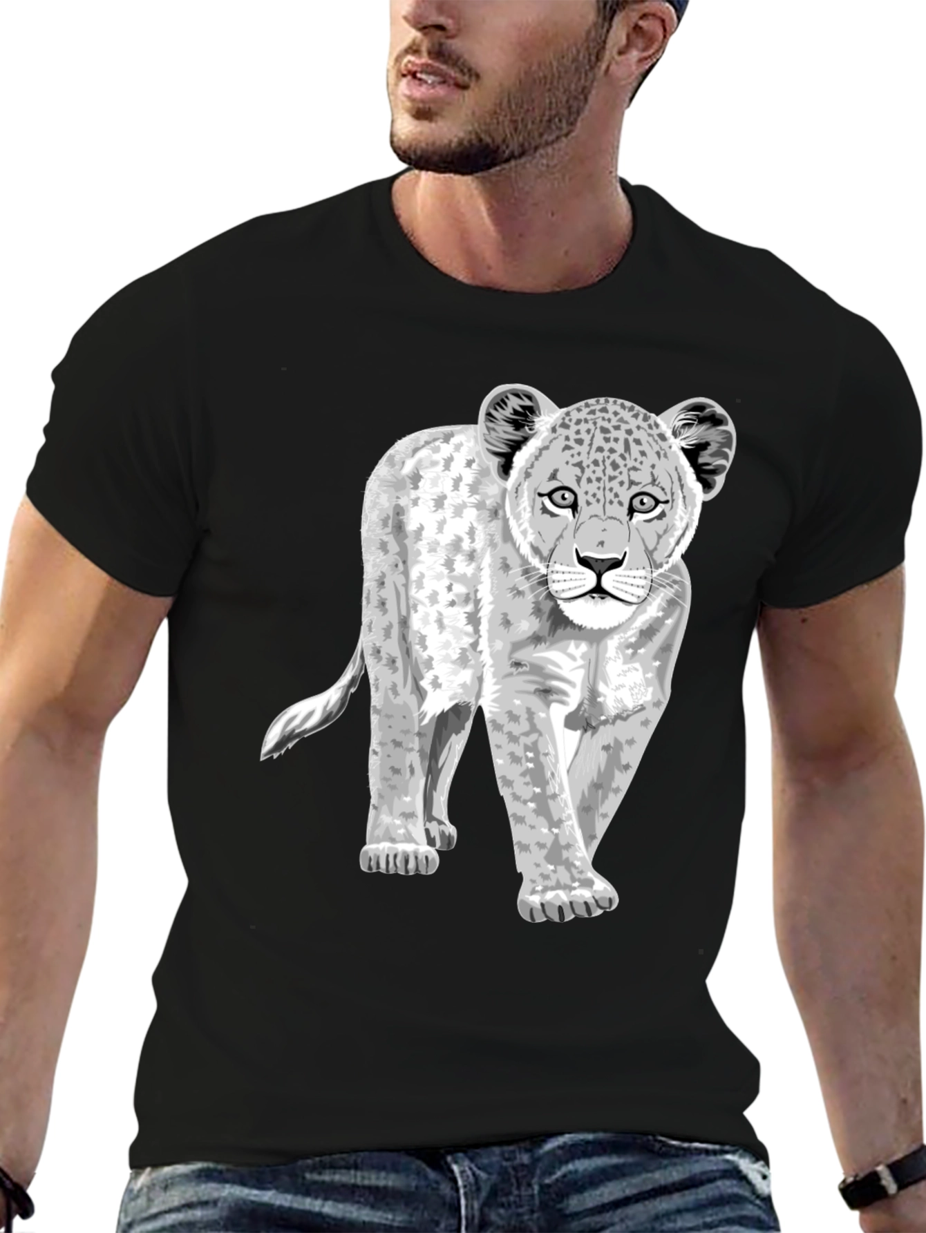 Leopard Cub Graphic T-Shirt