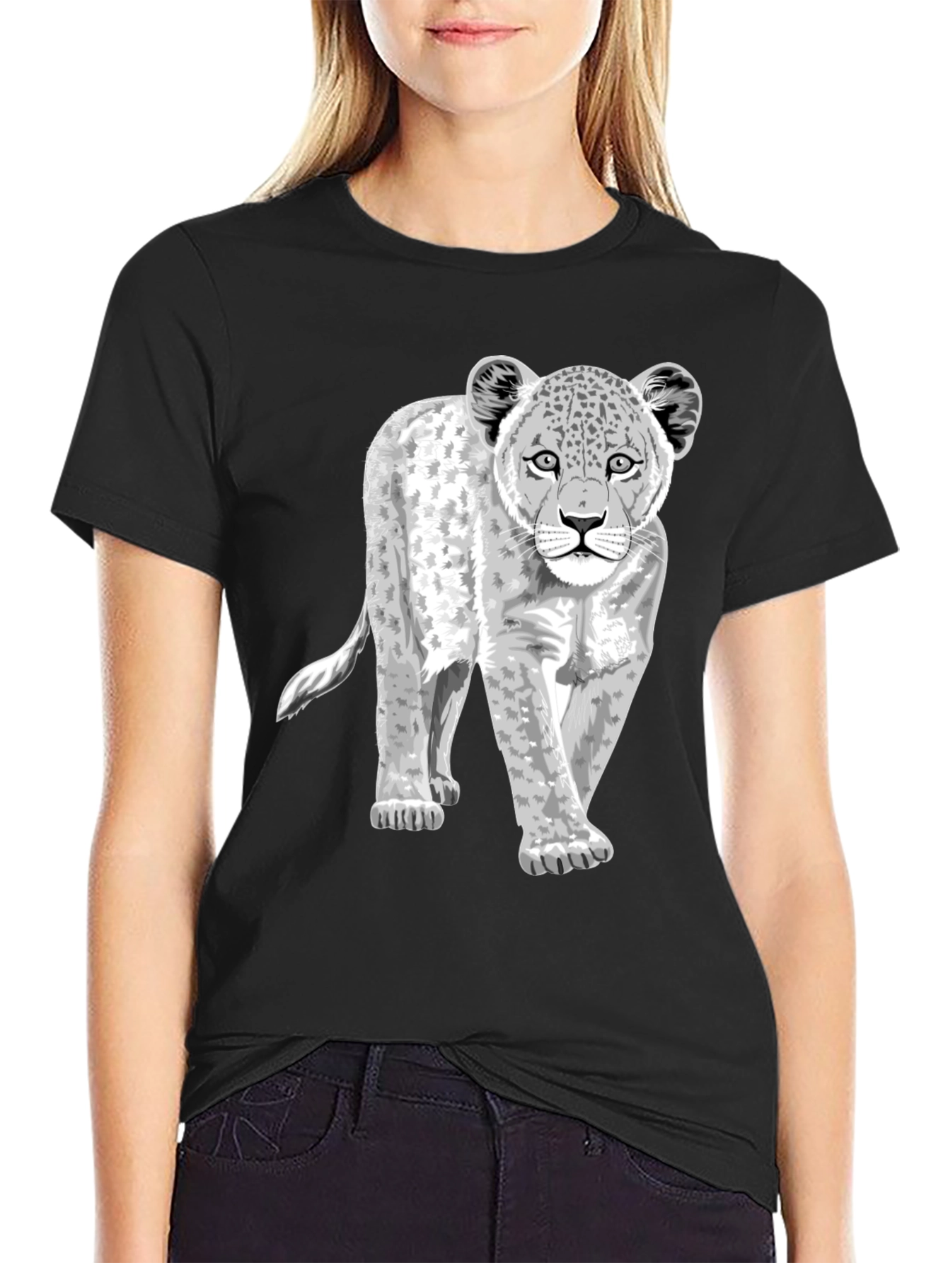 Leopard Cub Graphic T-Shirt