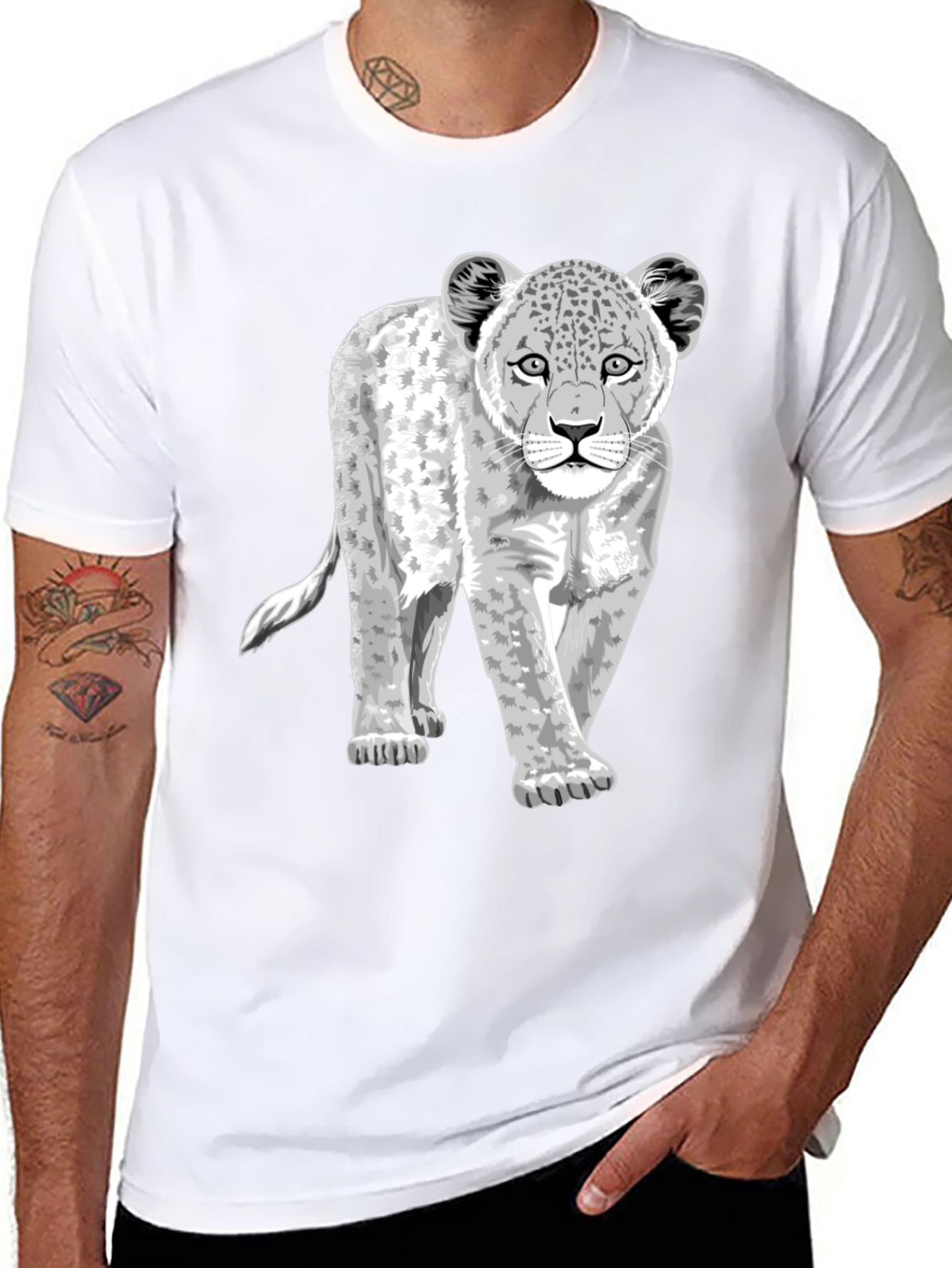 Leopard Cub Graphic T-Shirt