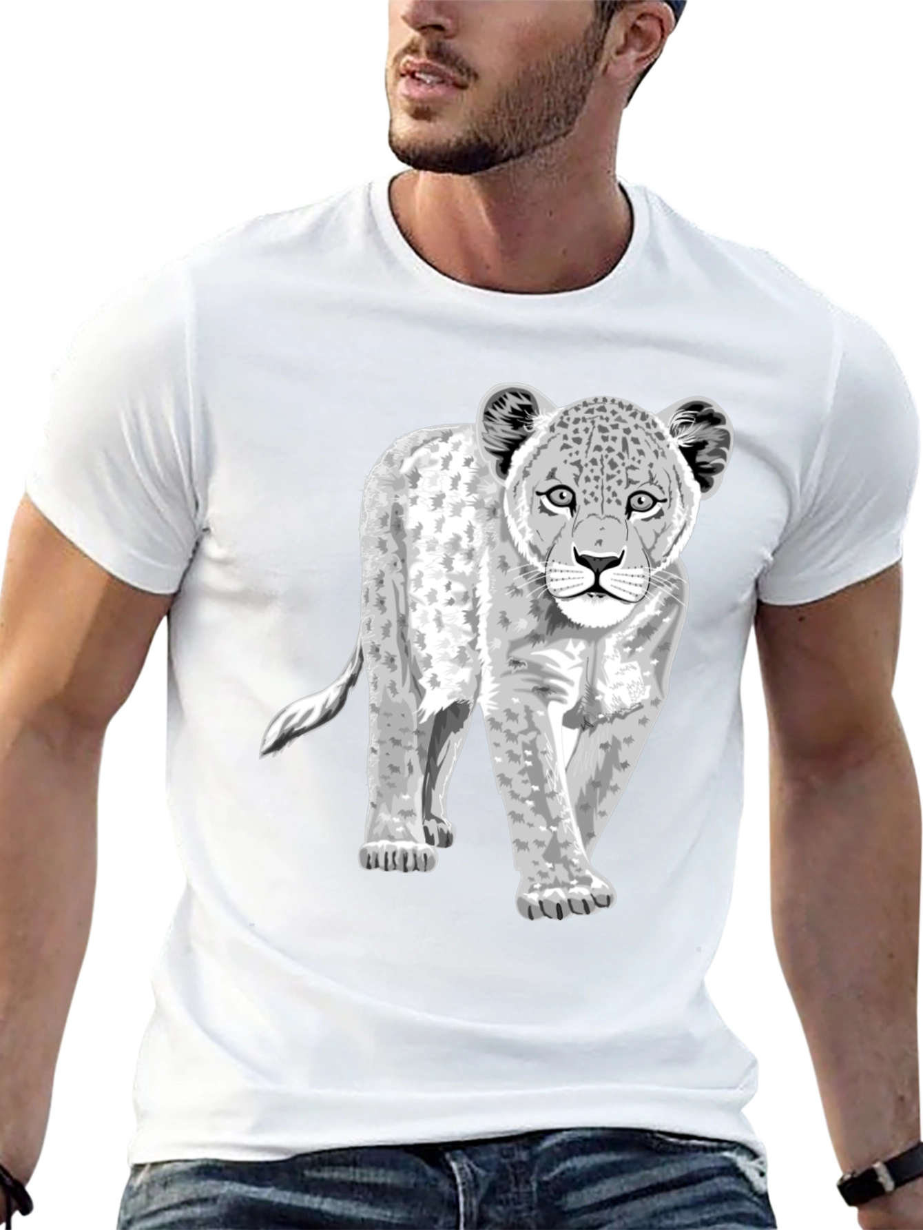 Leopard Cub Graphic T-Shirt