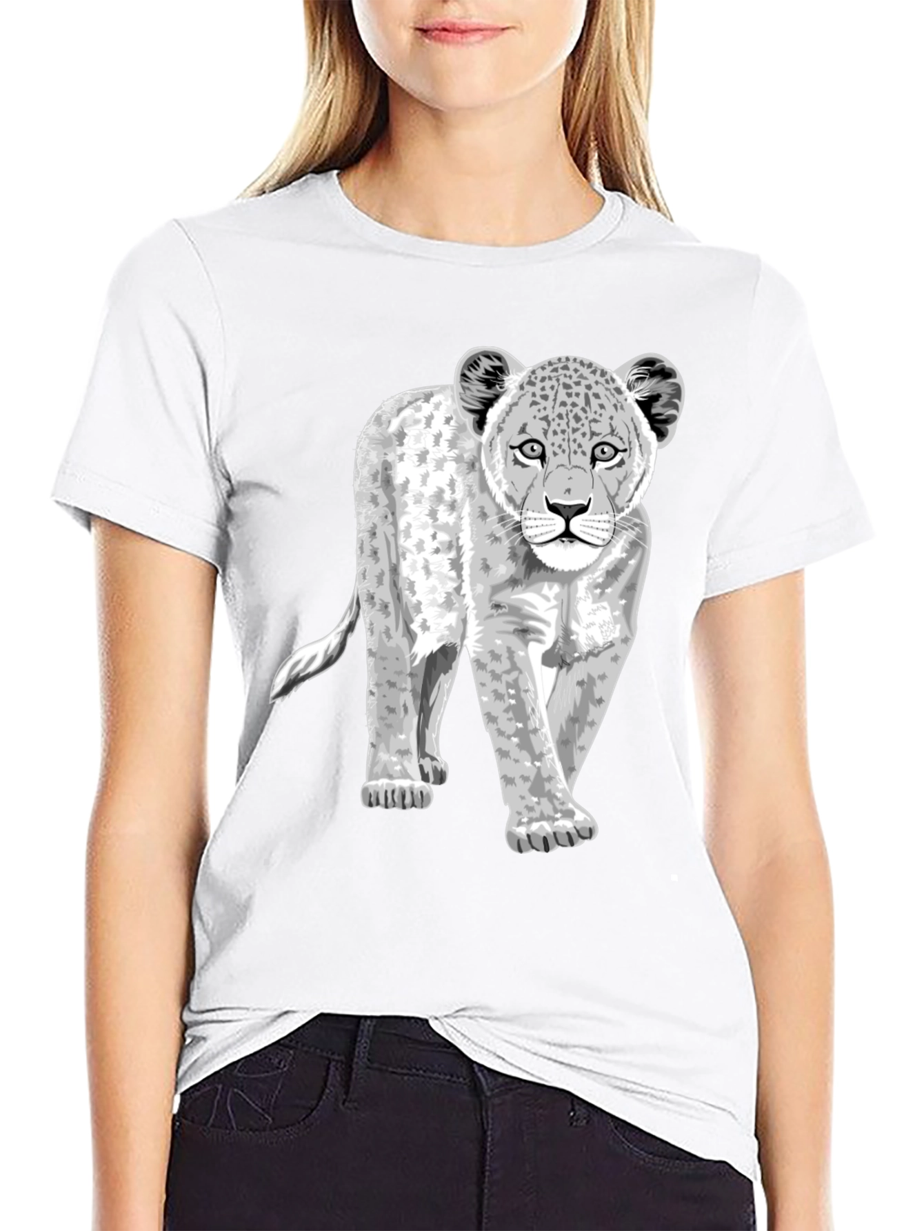 Leopard Cub Graphic T-Shirt