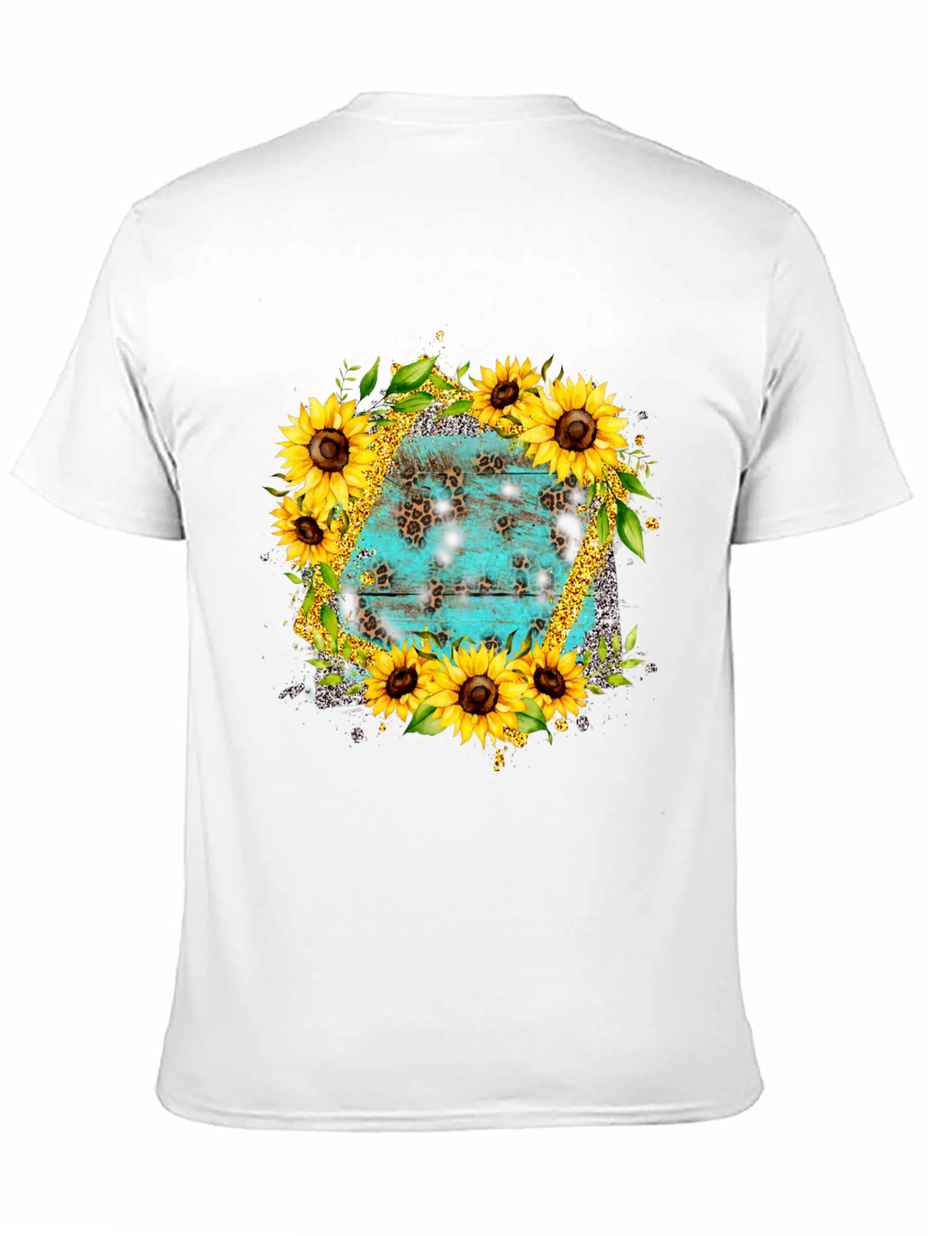 Sunflower & Turquoise T-Shirt