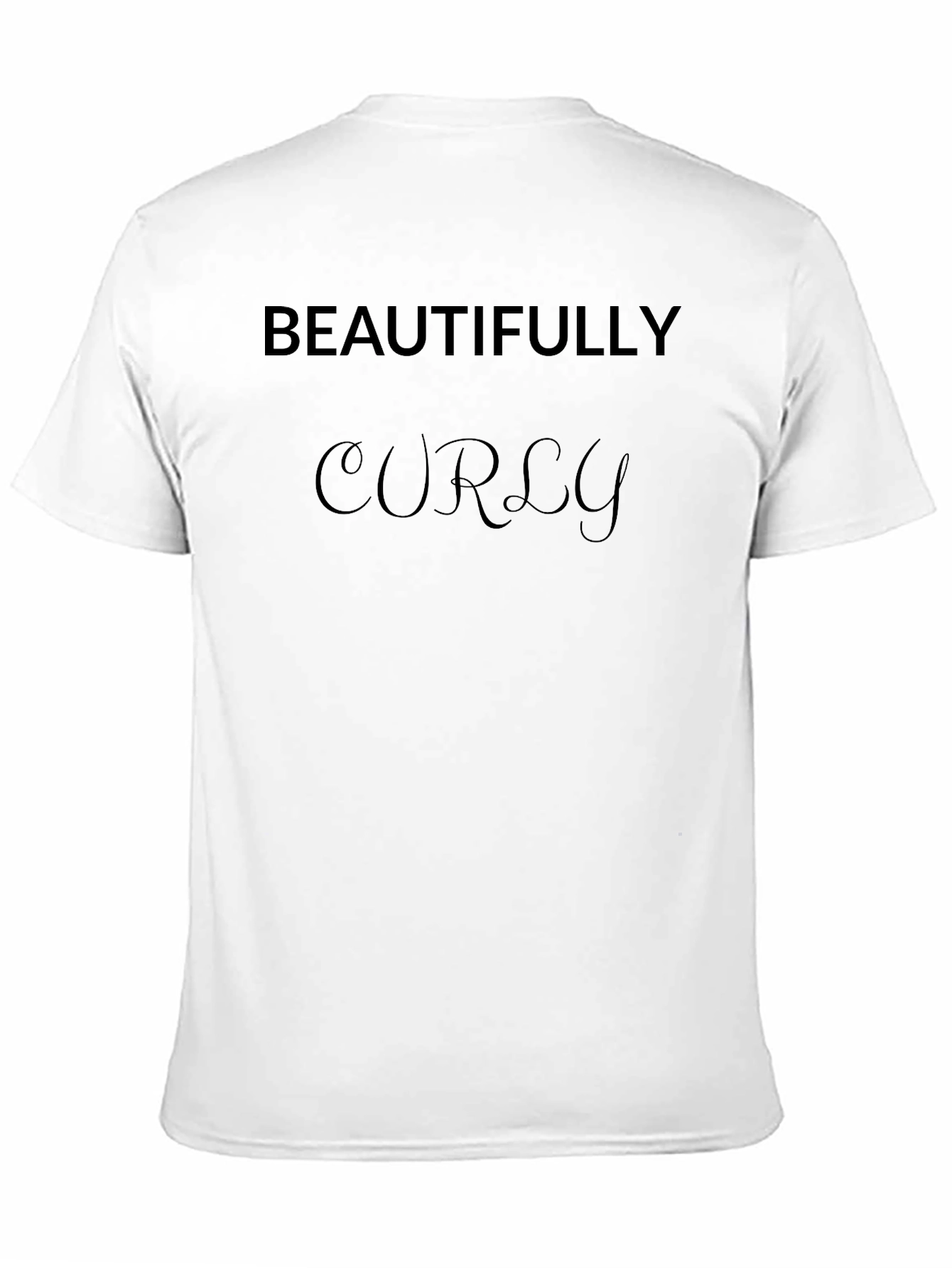 Beautifully Curly Black T-Shirt