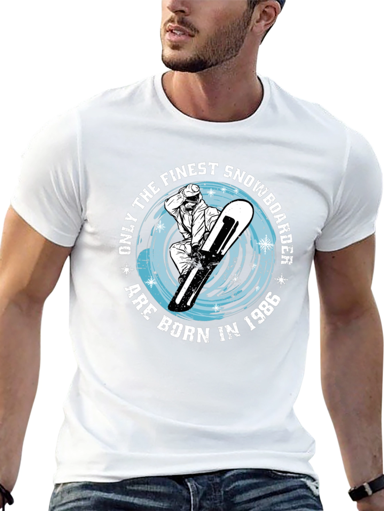 Finest Snowboarder Born in 1986 Graphic T-Shirt