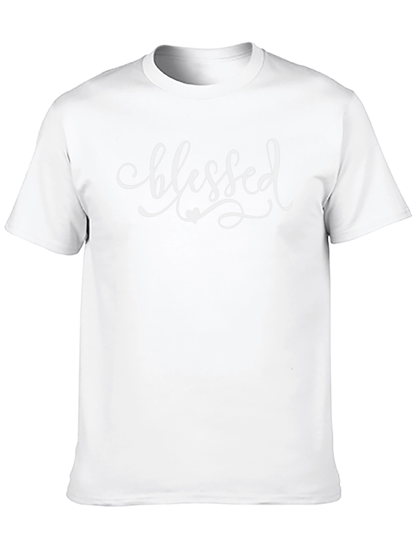 Blessed Graphic Tee - Soft Black Shirt
