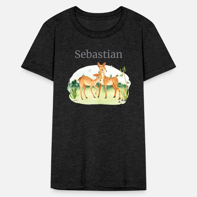 Waldtier Reh Flowers Name Sebastian