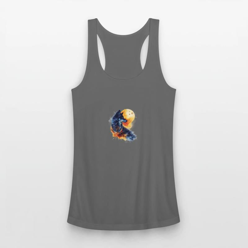 Watercolor style Cosmic Wolves clipart bundle ,