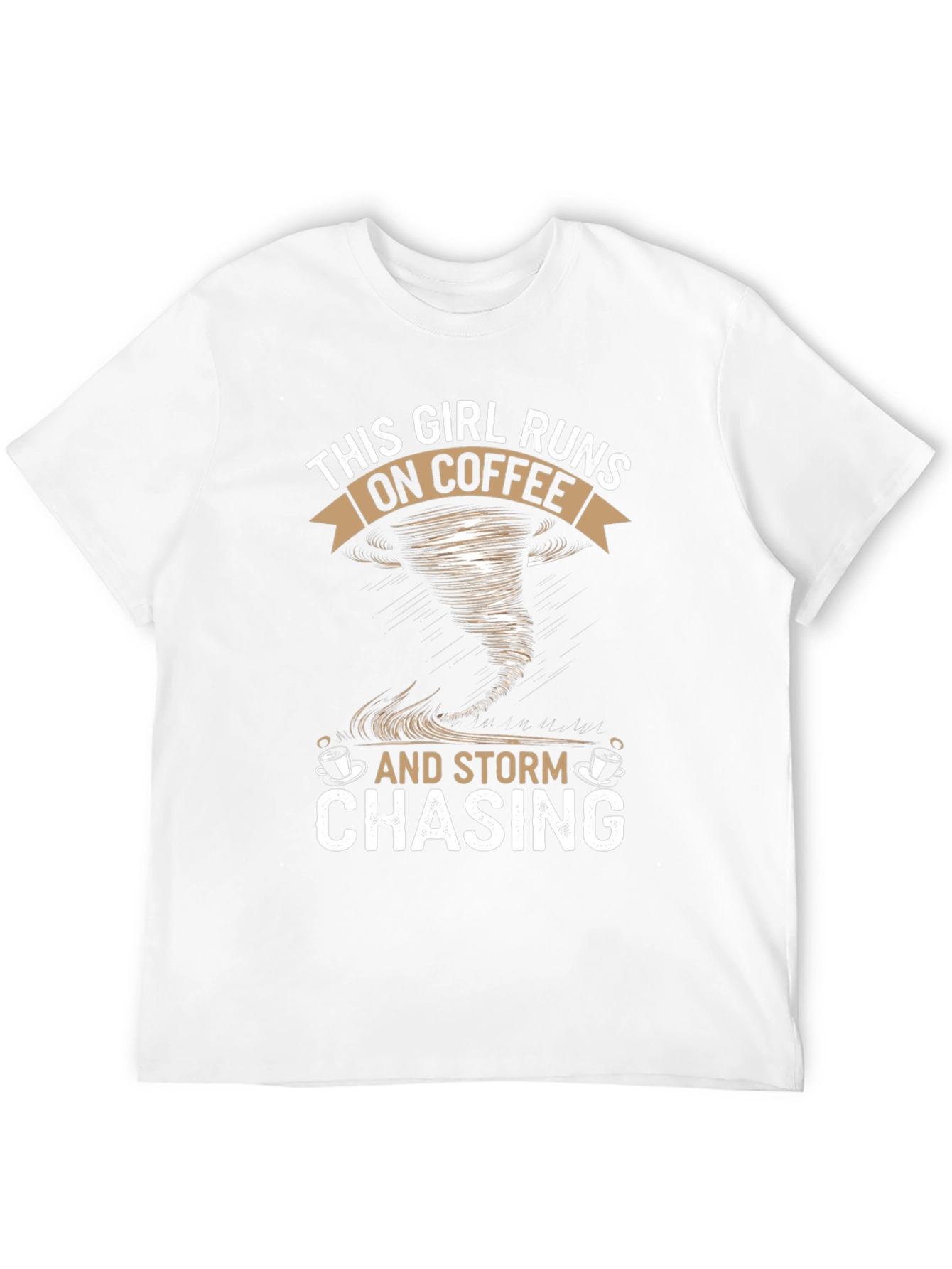 Coffee & Storm Chasing Graphic T-Shirt