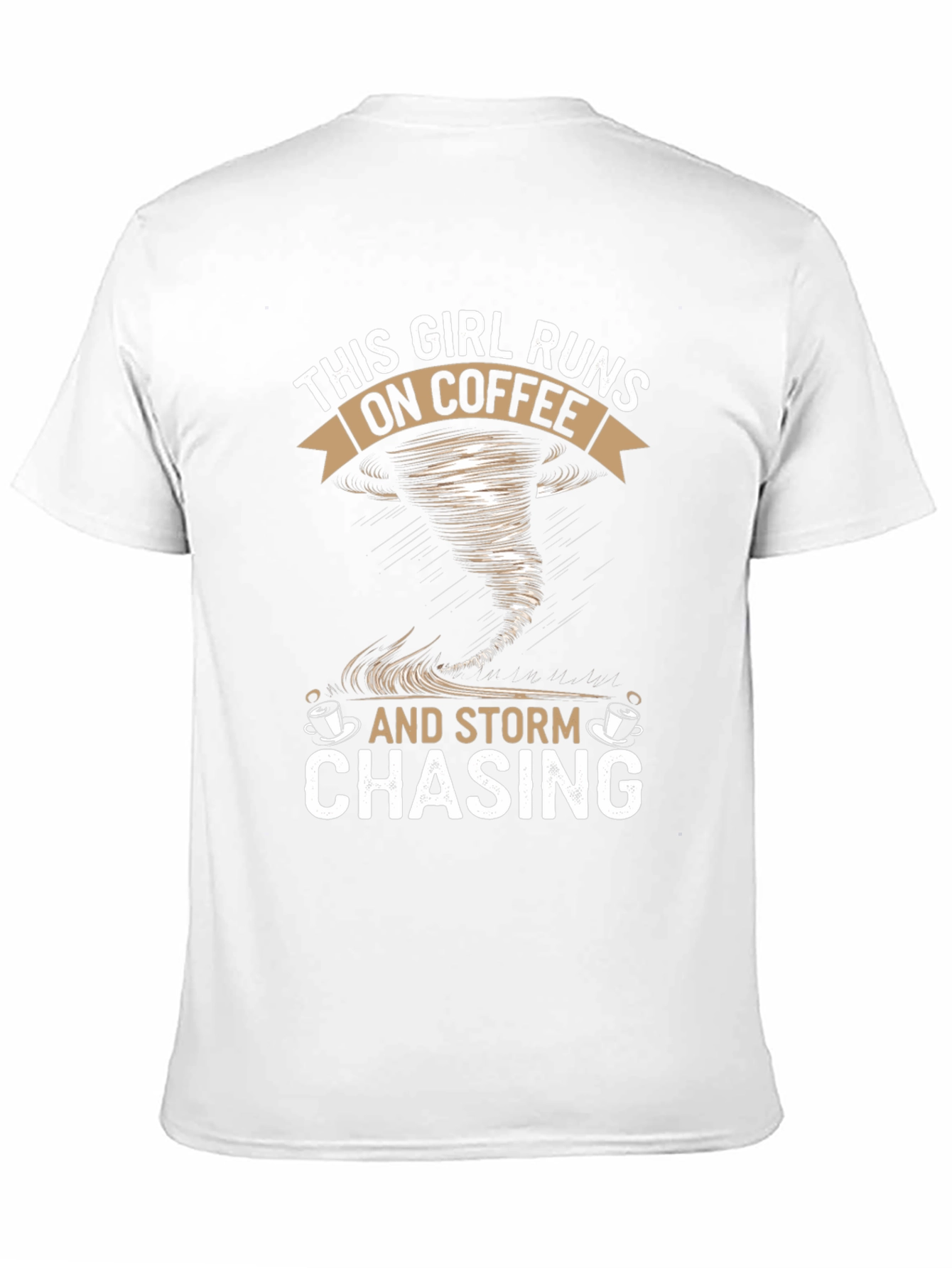 Coffee & Storm Chasing Graphic T-Shirt