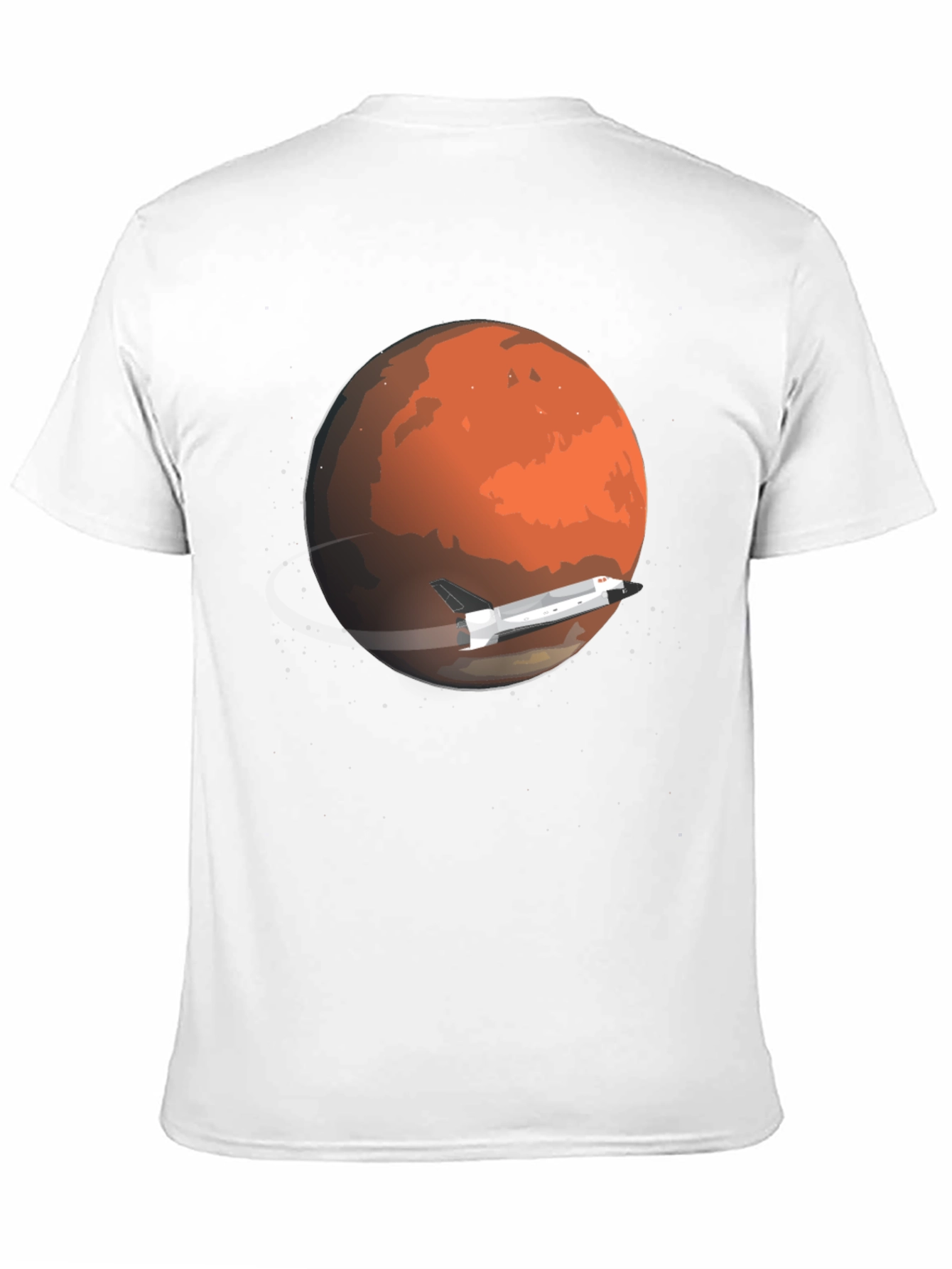 Mars Shuttle T-Shirt - Space Travel Design