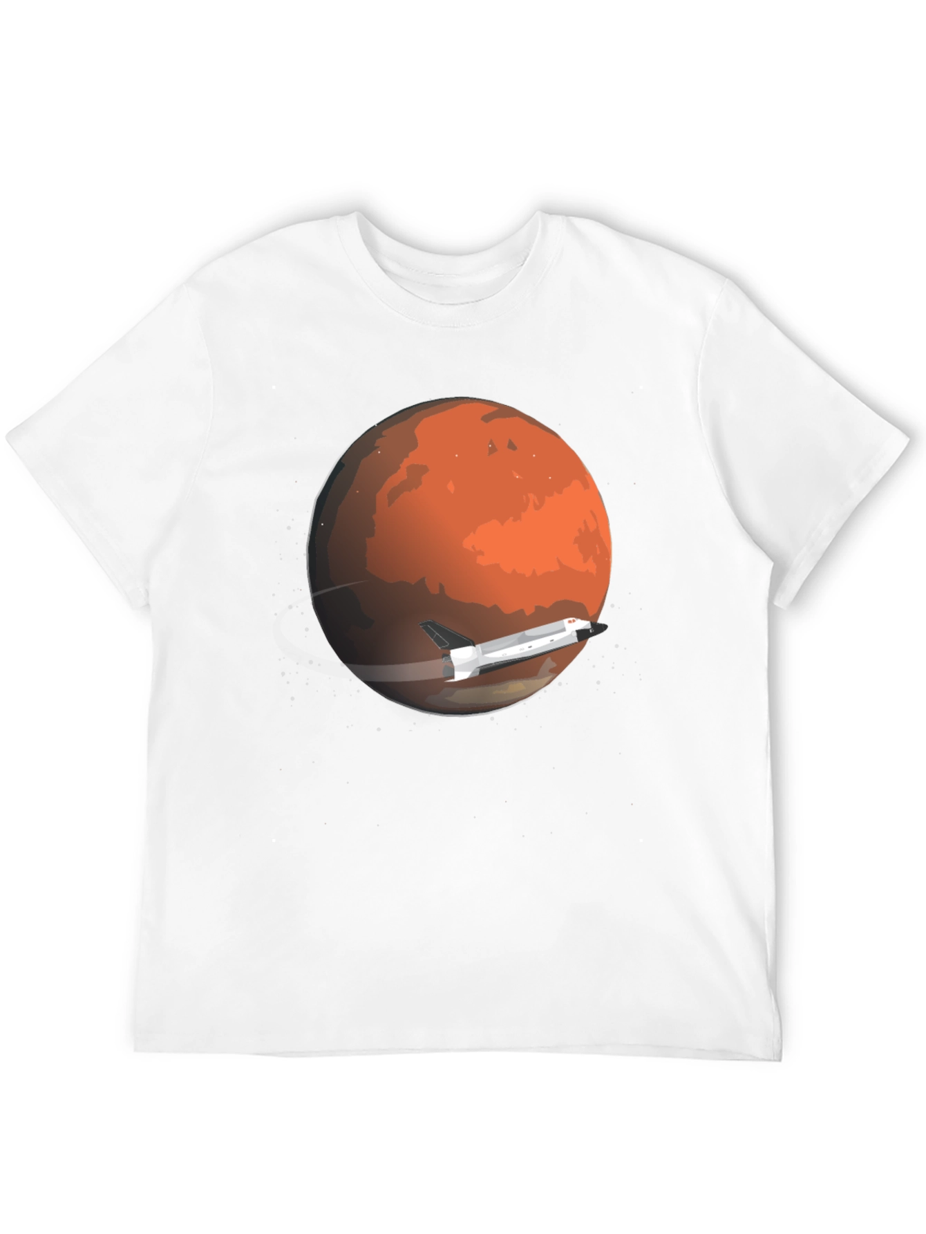 Mars Shuttle T-Shirt - Space Travel Design