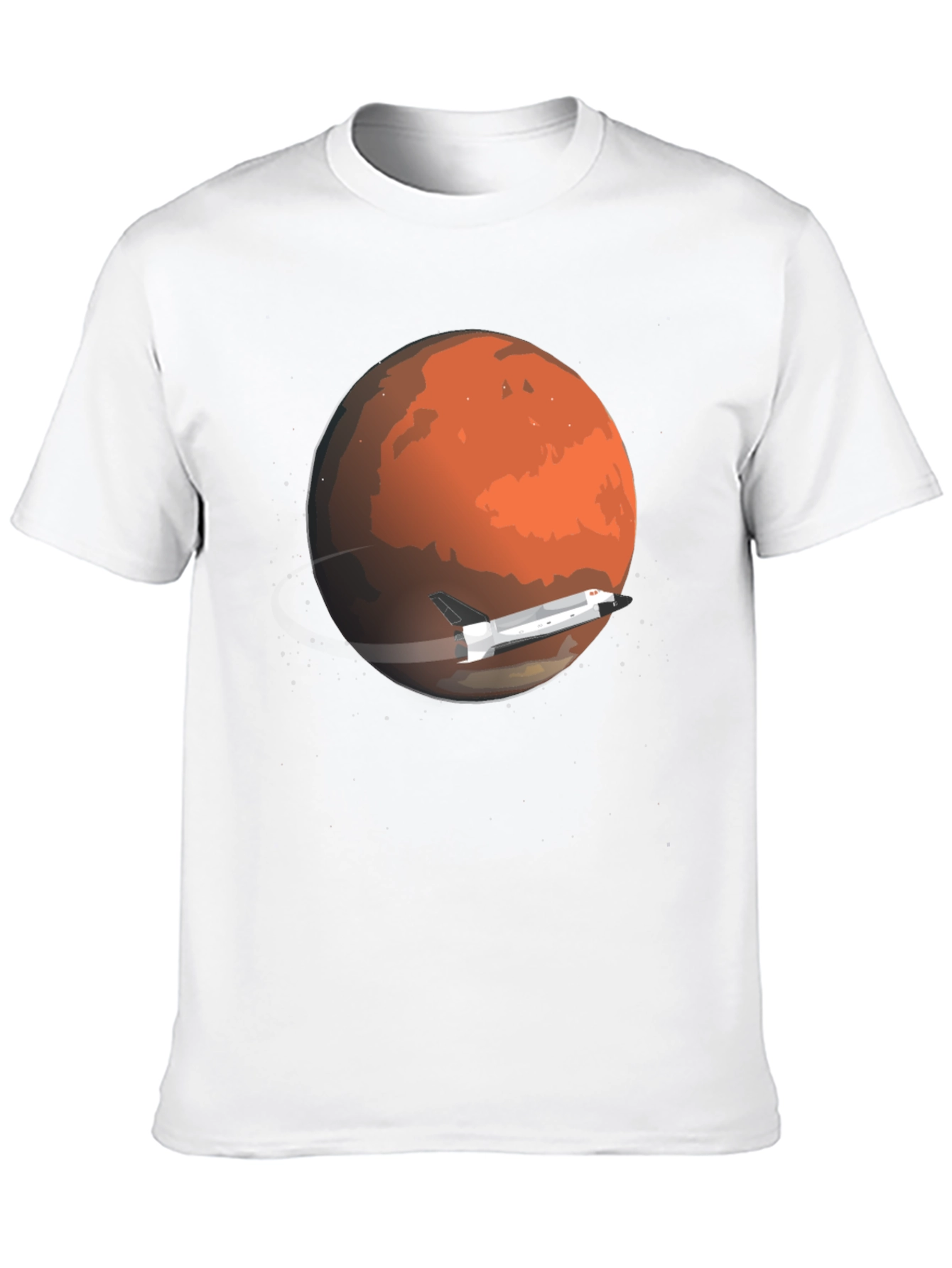 Mars Shuttle T-Shirt - Space Travel Design