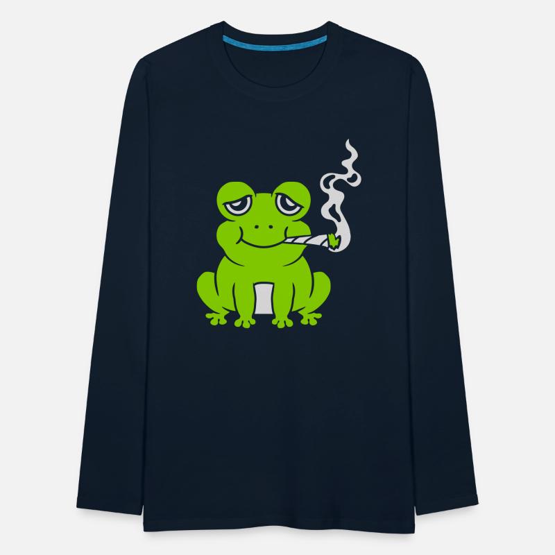 weed joint frog stoned