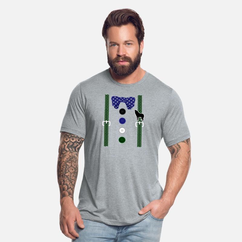 Werewolf Shirt, Suspender Werewolf Moon Howl