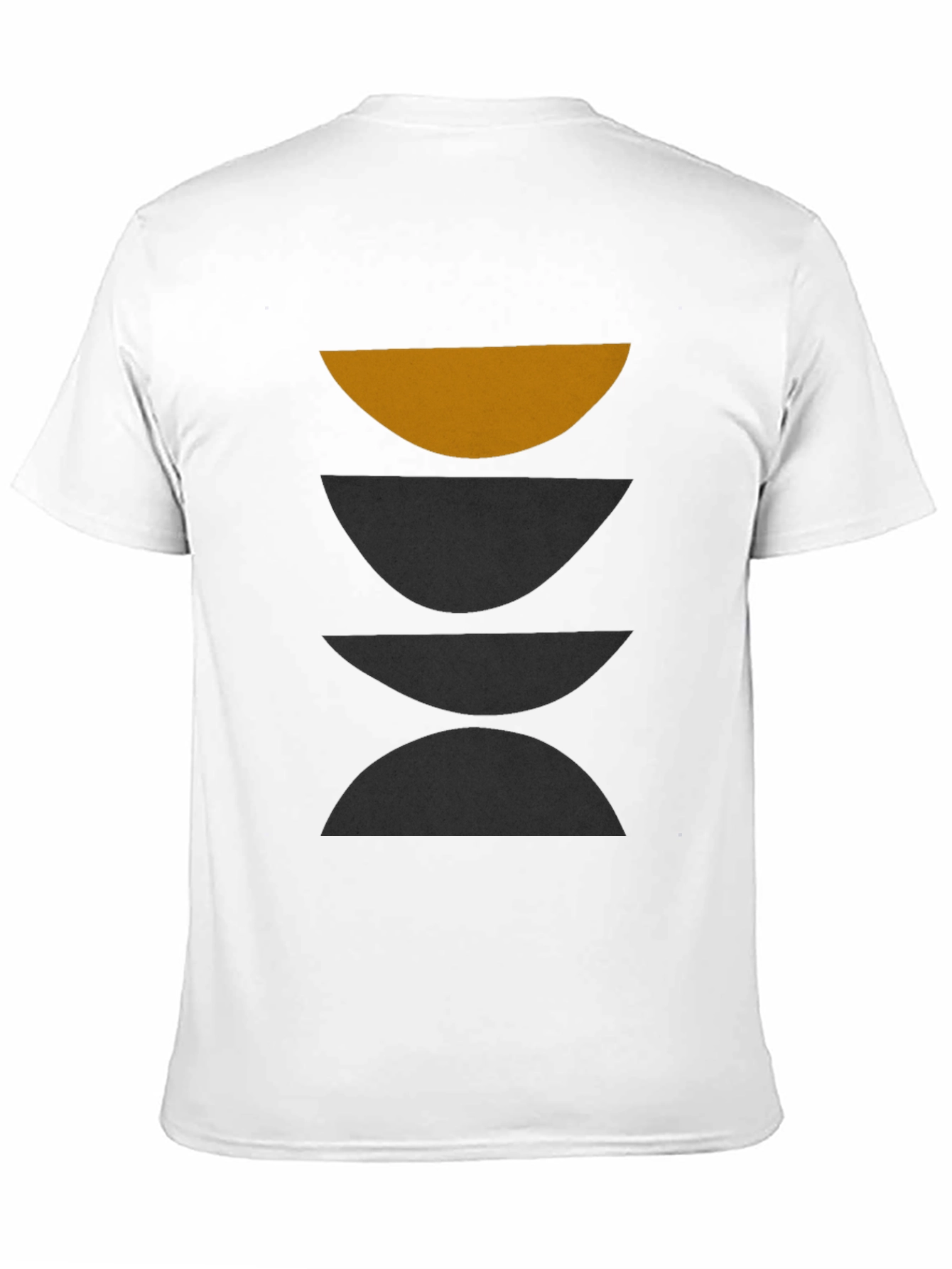 Minimalist Geometric Graphic Print T-Shirt