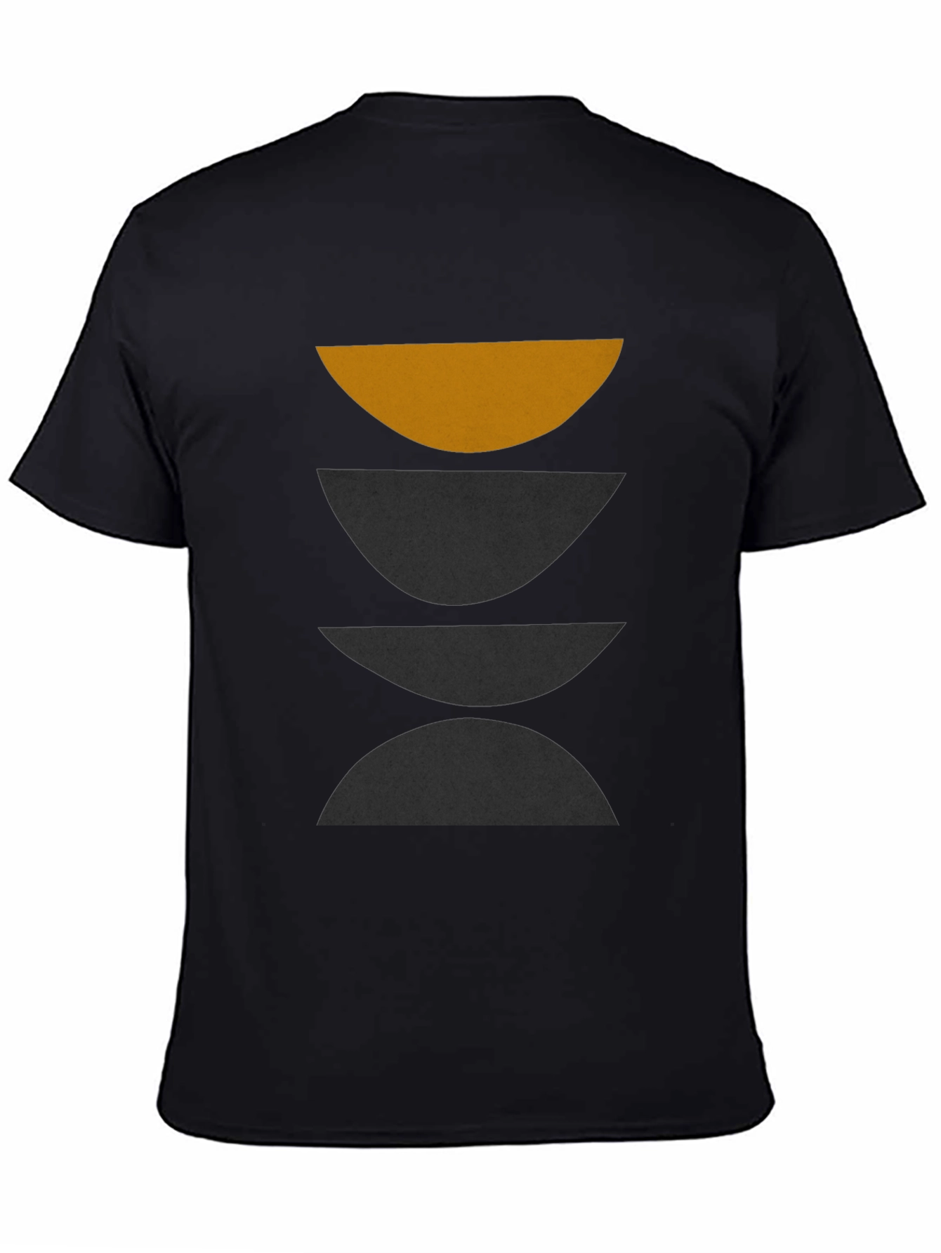 Minimalist Geometric Graphic Print T-Shirt