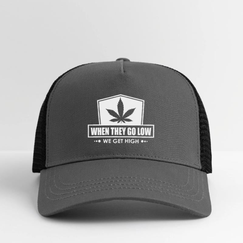 When They Go Low, We Get High (white ink)