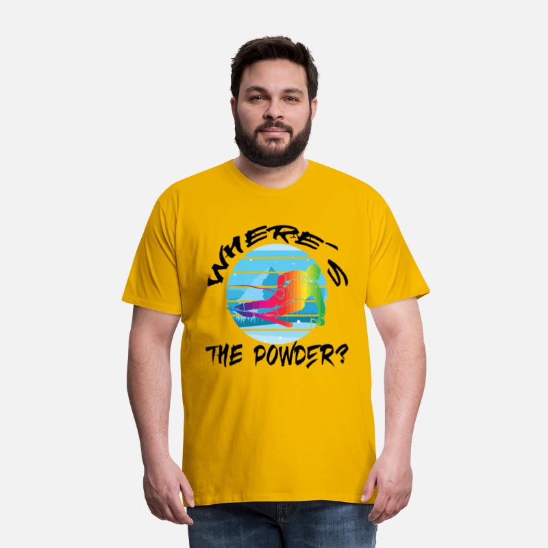 Where's the Powder - Skiing