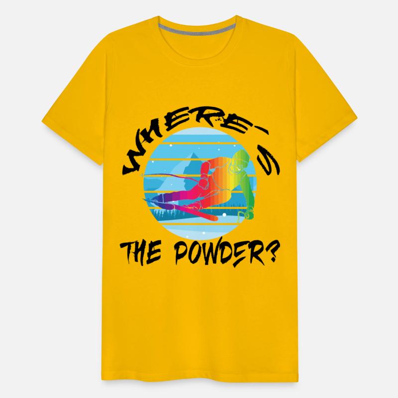 Where's the Powder - Skiing